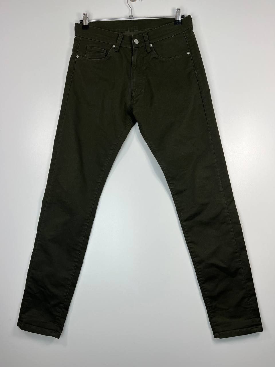 Carhartt Carhartt WIP Vicious Pant Olive Green Slim Fit Size 30×32 Size US 30 / EU 46 - 1 Thumbnail