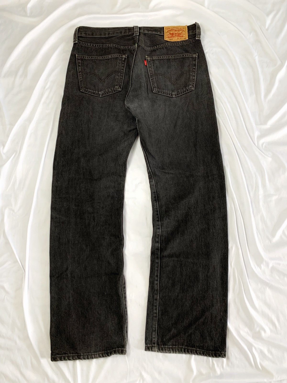 Levi's Levis 501 stone black jeans pant 34x32 Size US 34 / EU 50 - 1 Thumbnail