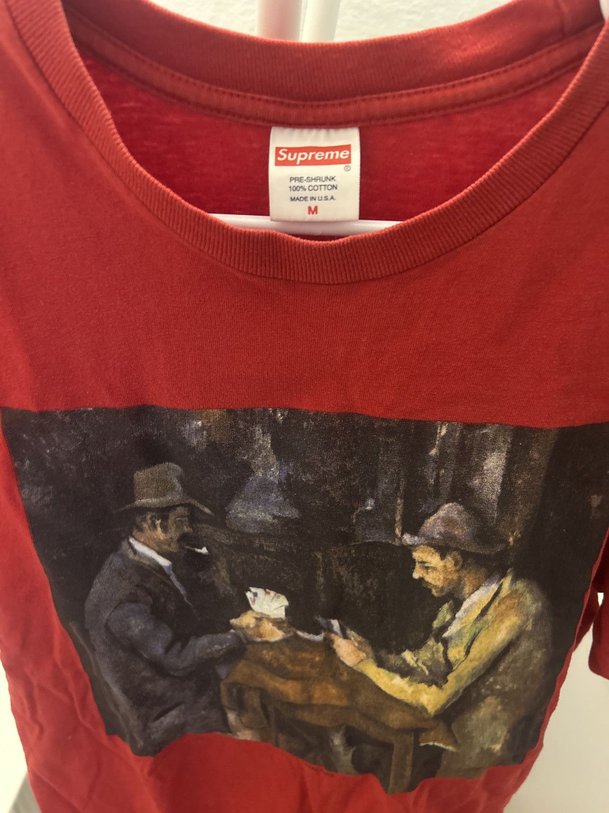 Supreme Supreme 2018 rare “cards” tee Size US M / EU 48-50 / 2 - 3 Thumbnail