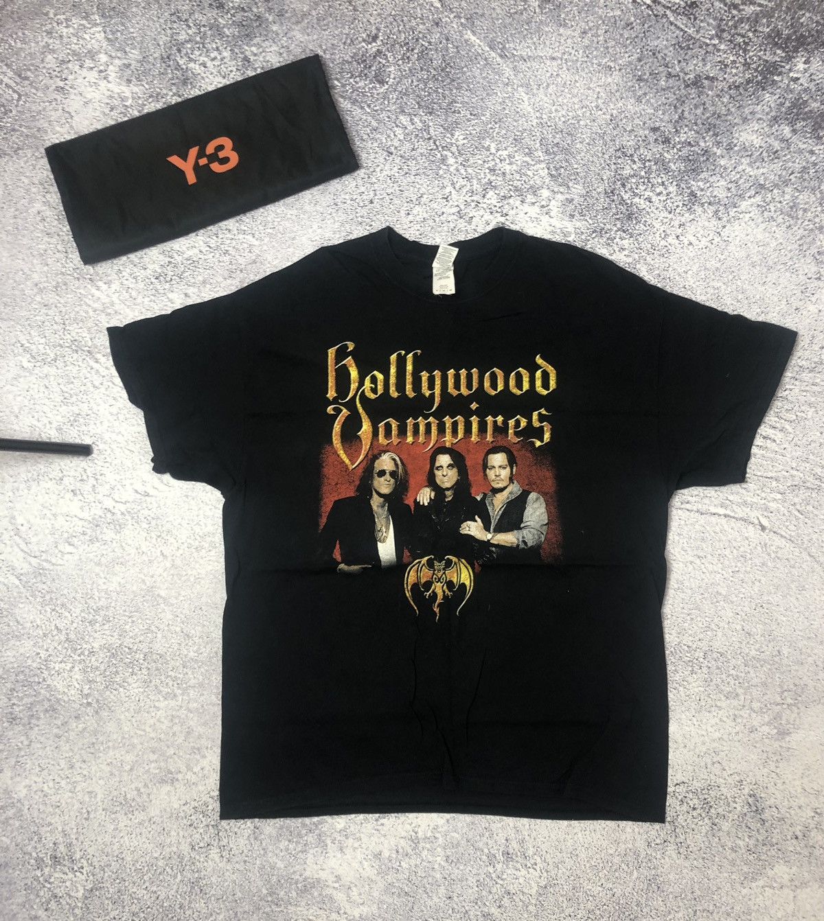 Band Tees Vintage T-shirt merch Bollywood Vampires y2k size Xl casual Size US XL / EU 56 / 4 - 1 Thumbnail