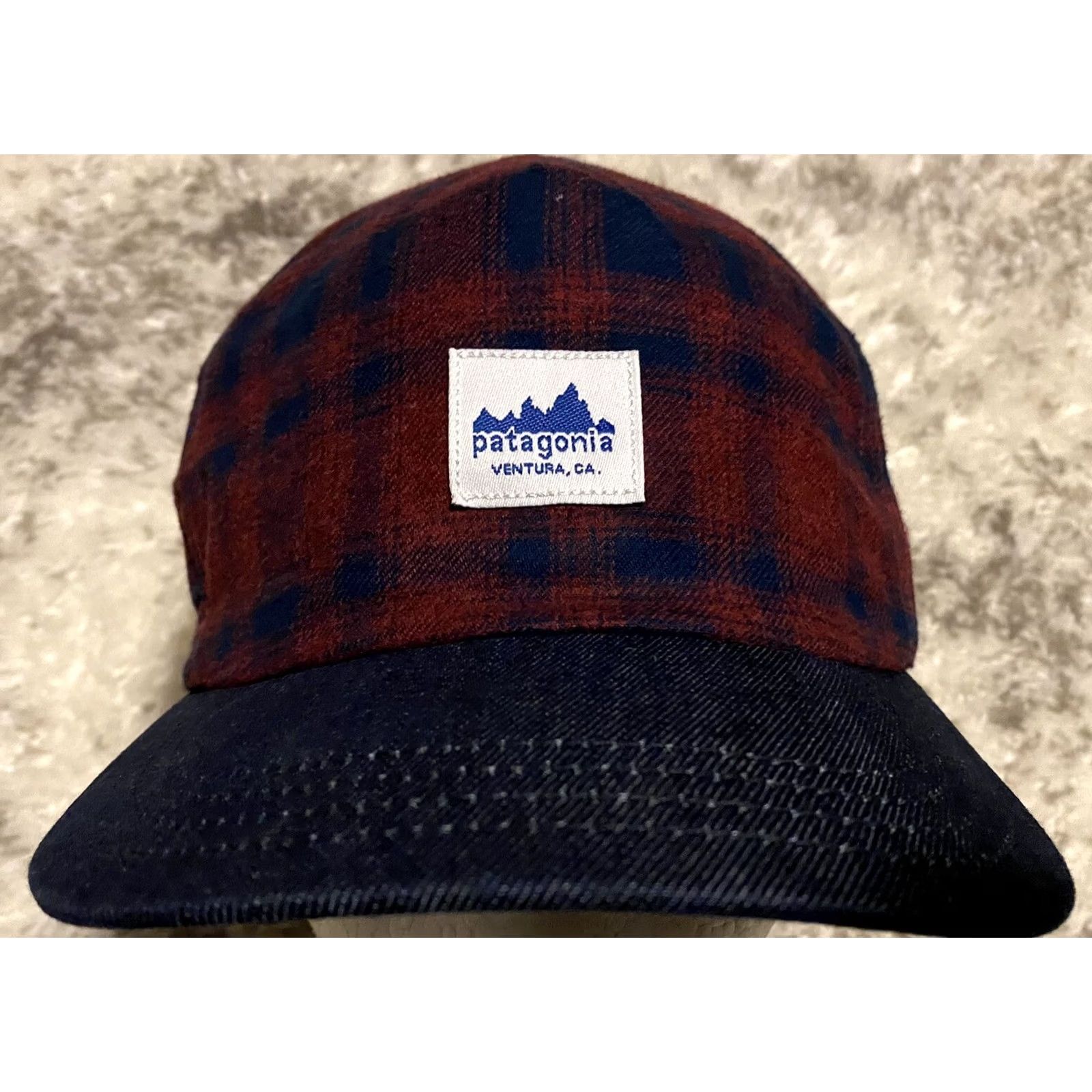 Patagonia Patagonia Hat Cap Snap Back Adjustable Blue Red Plaid Cotton Mens Unisex Adults Cap Snapback Vintage No Size ONE SIZE - 2 Thumbnail