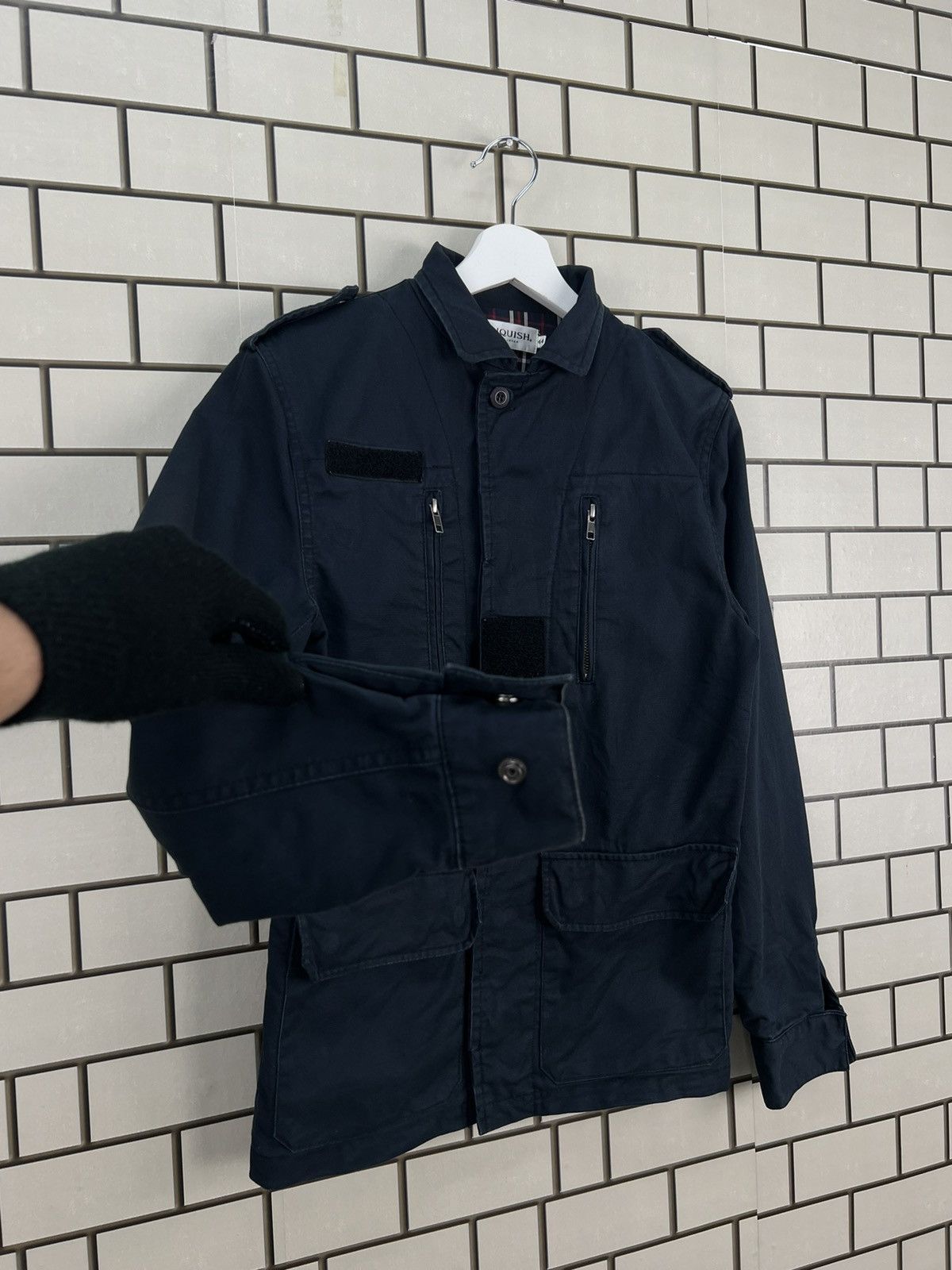 Japanese Brand Vanquish Japan Army Stule Tactical Jacket Multipocket Size US L / EU 52-54 / 3 - 4 Thumbnail