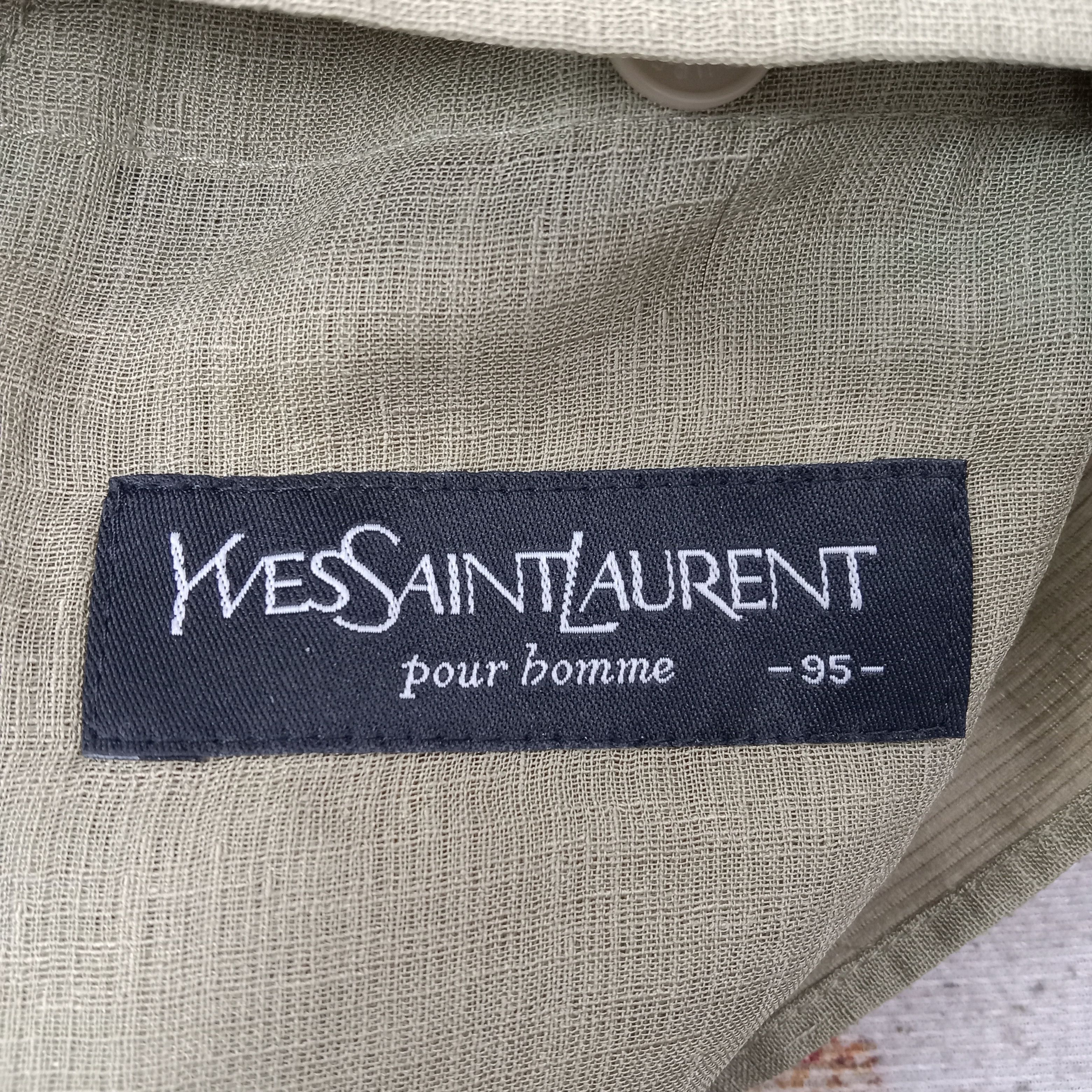 Yves Saint Laurent Yves Saint Laurent Translucent Jacket C260N19 Size US L / EU 52-54 / 3 - 9 Thumbnail