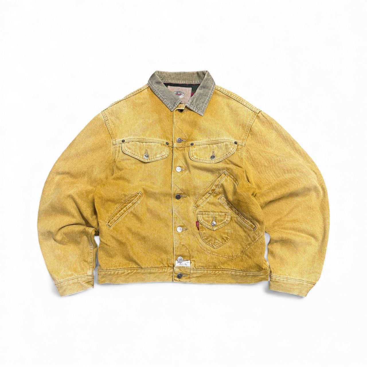 Nigel Cabourn Vintage 80s Nigel Cabourn Blanket Trucker Jacket Size US L / EU 52-54 / 3 - 1 Thumbnail