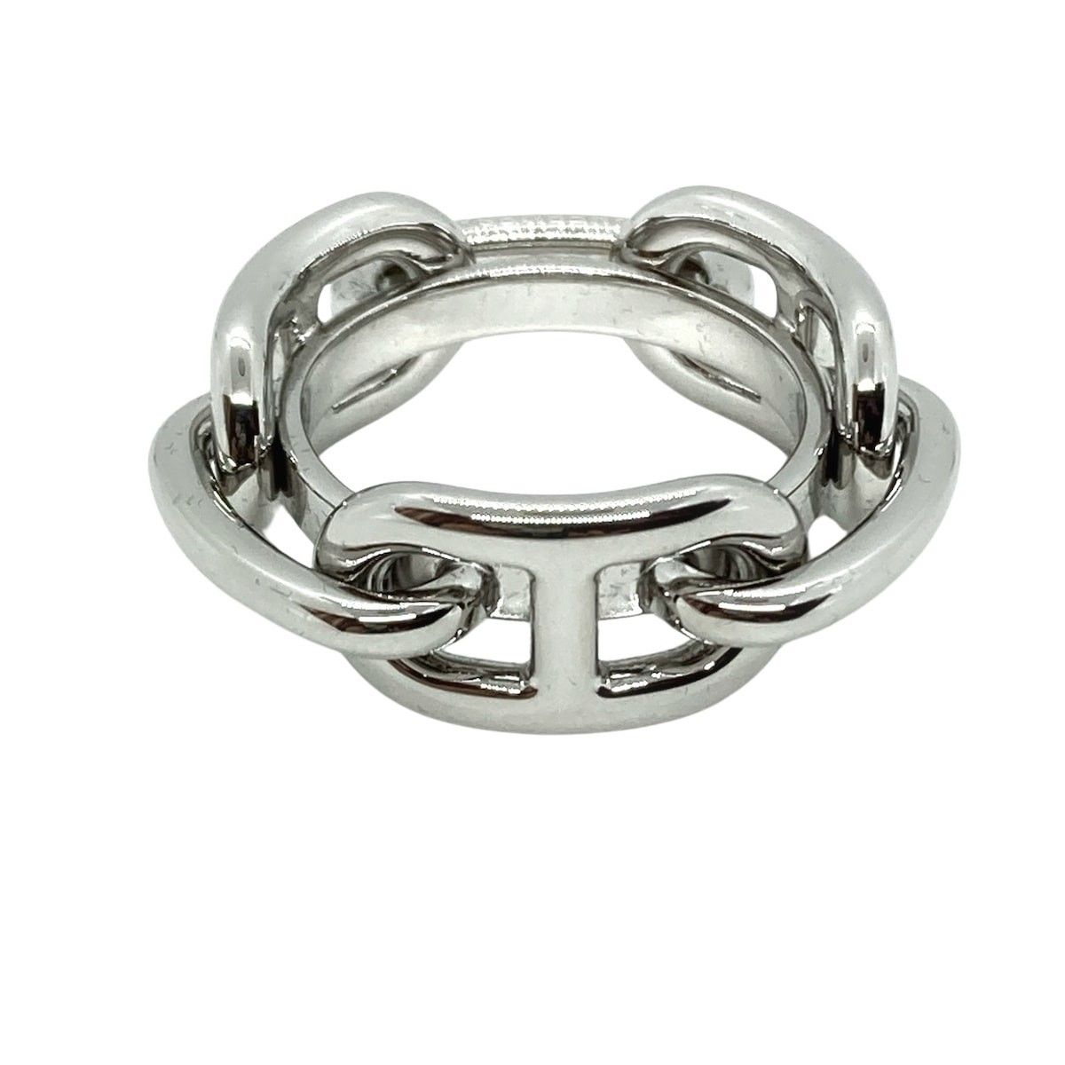 image of Hermes Anneau De Foulard Scarf in Silver, Women's