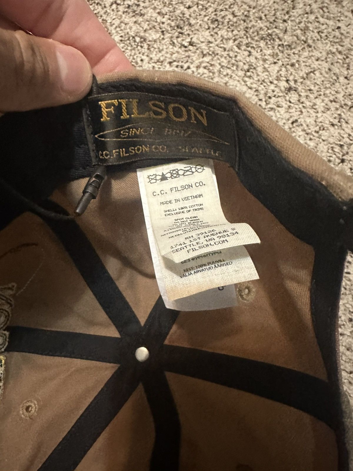 Filson Filson Fishing Logger Hat Size ONE SIZE - 5 Thumbnail