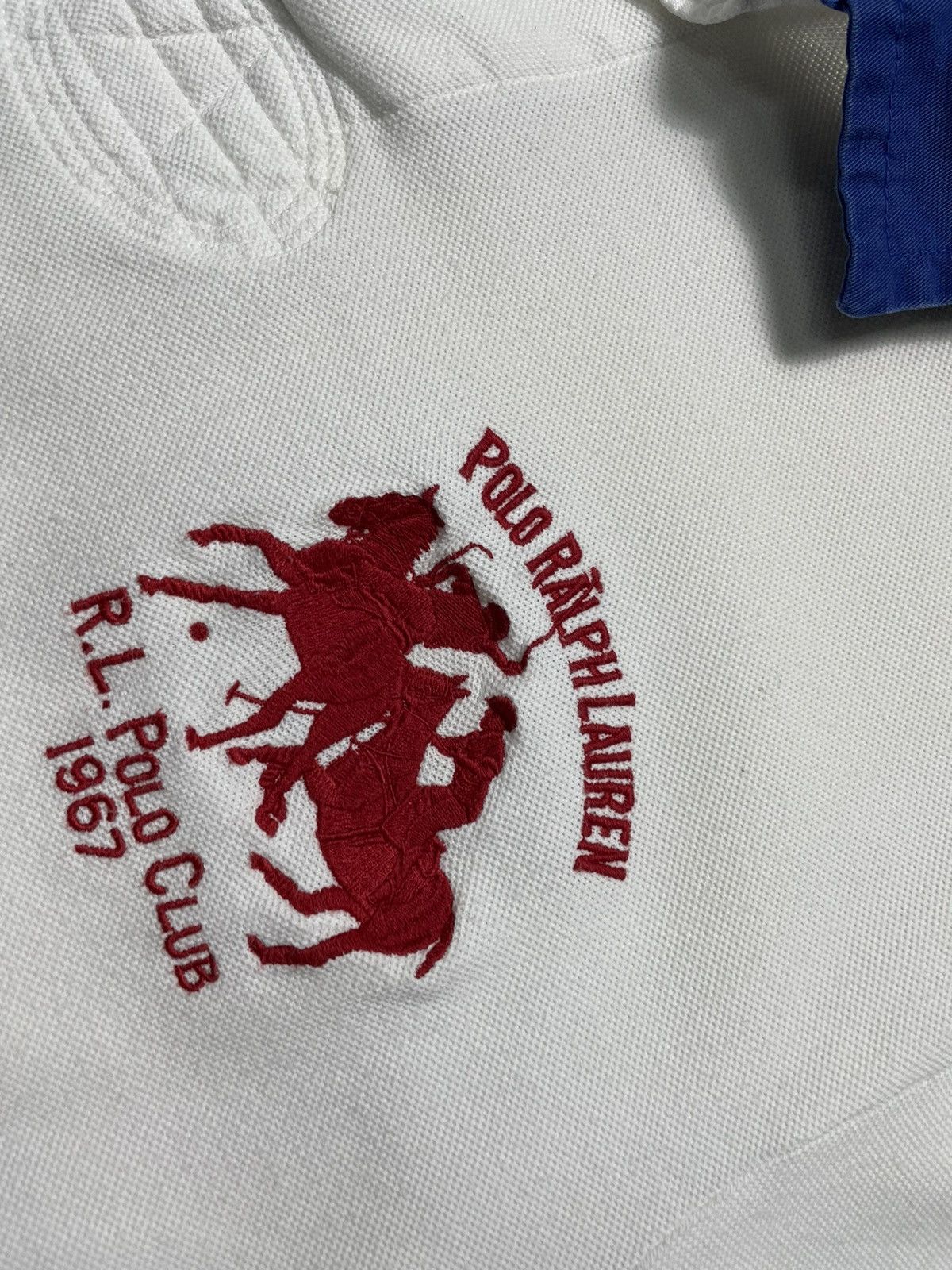 Polo Ralph Lauren Vintage PRL Polo Shirt Polo Ralph Lauren Big Pony #2 Y2K Size US XXL / EU 58 / 5 - 5 Thumbnail