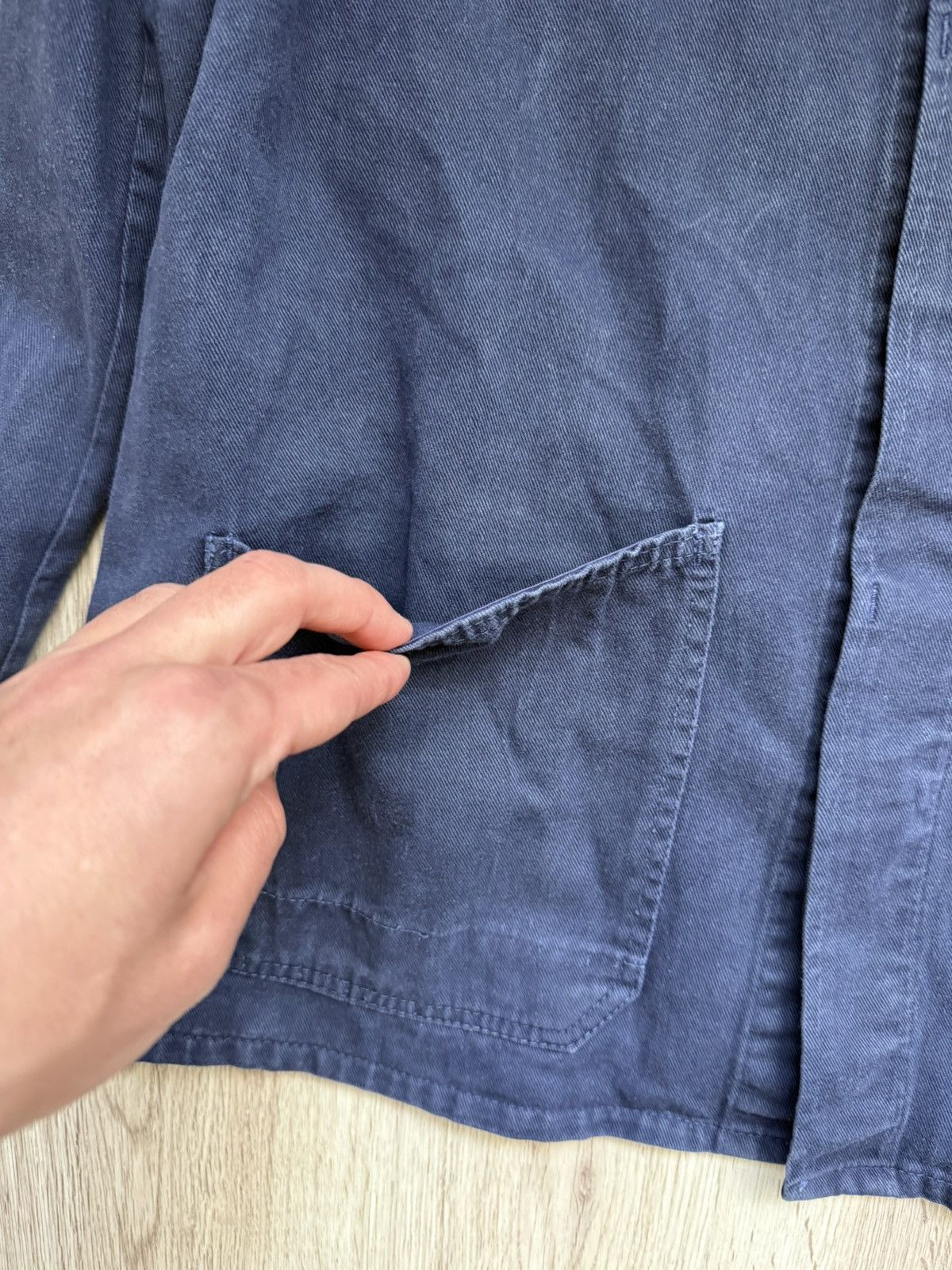 Other Vintage Worker Chore Jacket Blue Workwear French Style Size US M / EU 48-50 / 2 - 4 Thumbnail