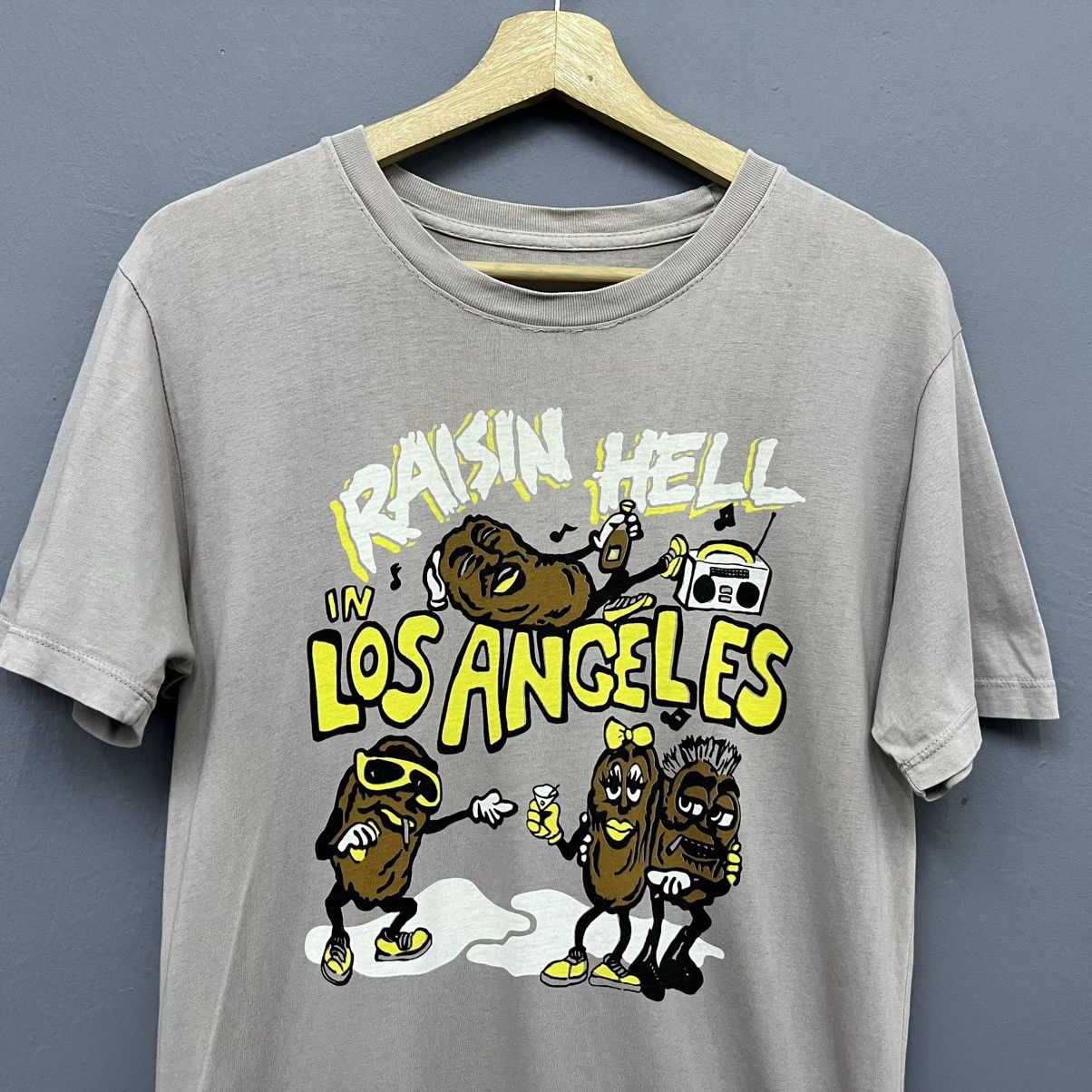 Freshjive Freshjive Raisin Hell In Los Angeles T-shirt / Streetwear Size US M / EU 48-50 / 2 - 3 Thumbnail