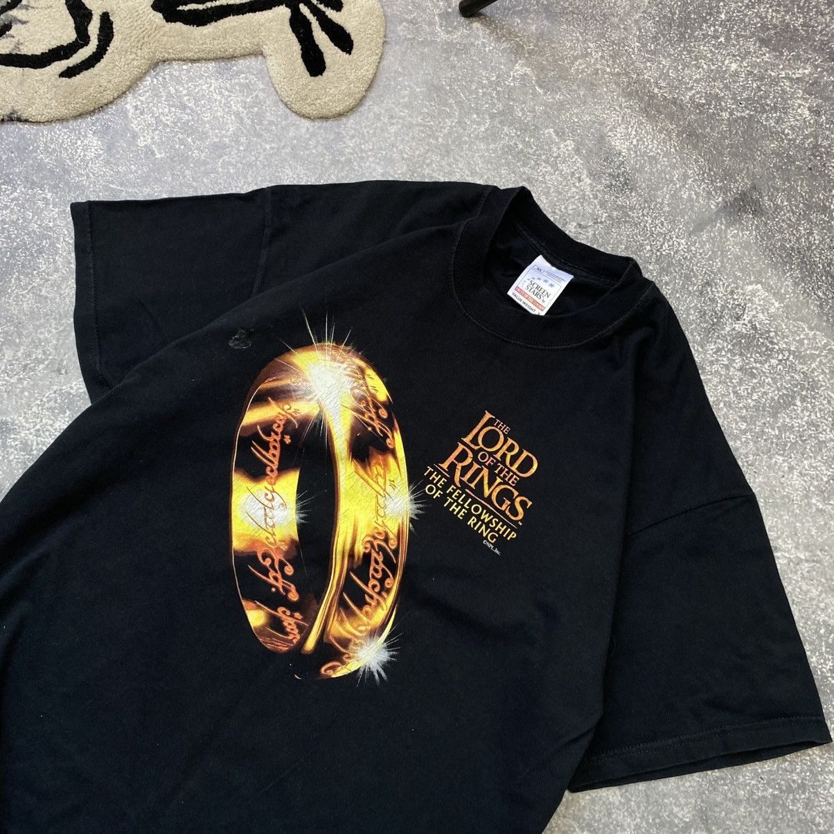 Vintage Vintage RARE The Lord Of The Rings 90’s Big Logo movie tee Size US XL / EU 56 / 4 - 2 Thumbnail
