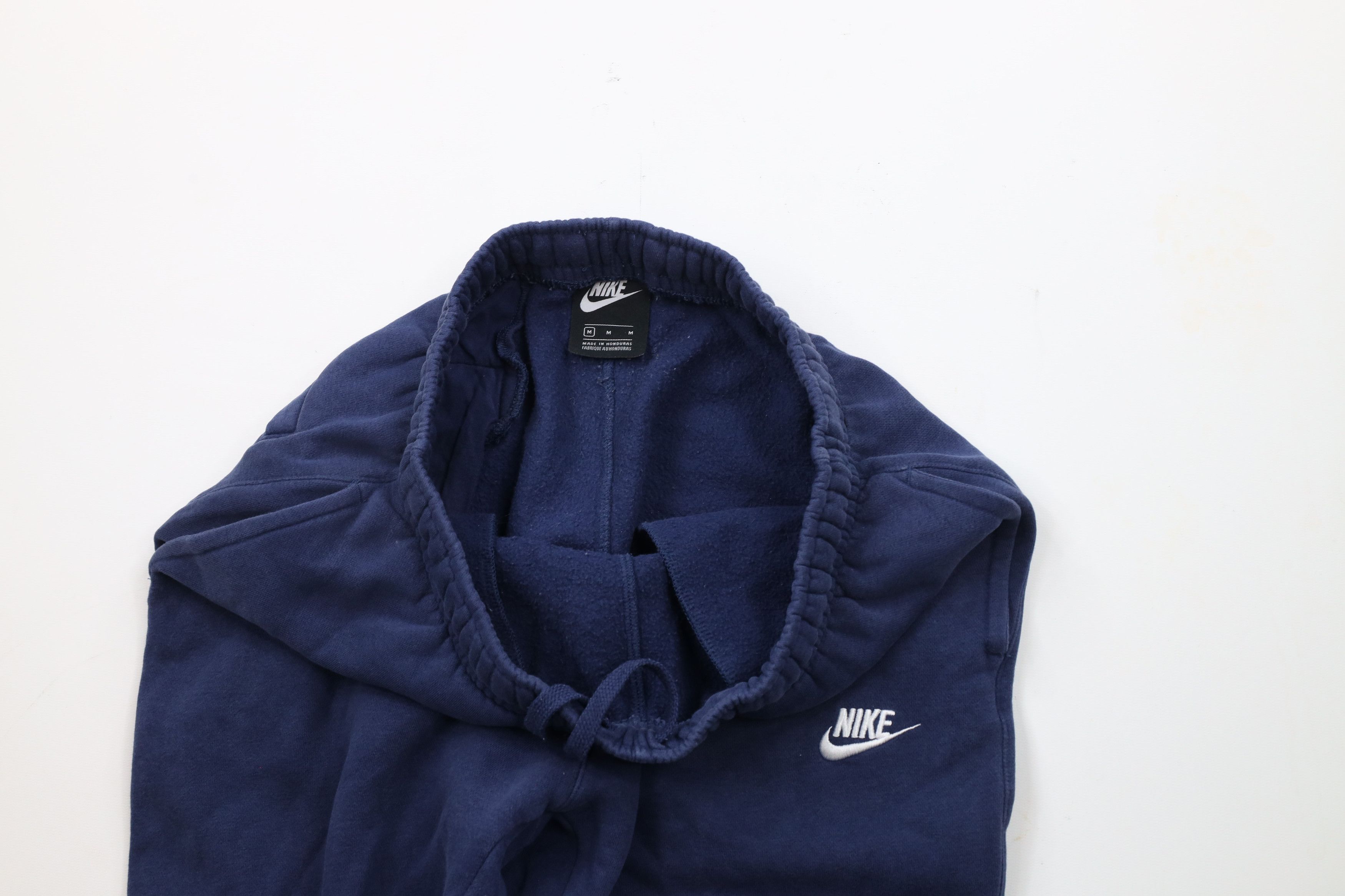 Nike × Vintage Vintage Nike Scott Mini Swoosh Wide Leg Sweatpants Blue Size US 34 / EU 50 - 8 Thumbnail