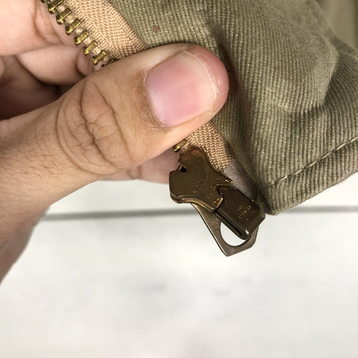 Vintage 🔥VINTAGE BOMBER TANKER JACKET M-1941 HOUSTON US SURPLUS Size US M / EU 48-50 / 2 - 17 Thumbnail