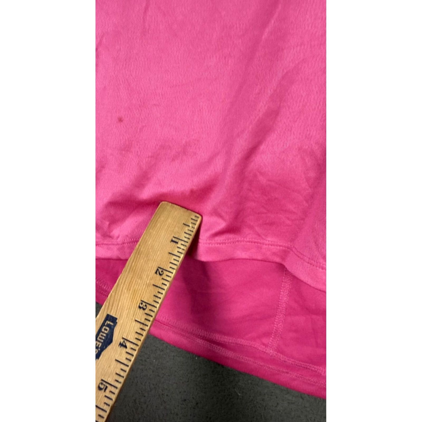 Pinko MEC Shirt Womens XL Pink Purple Short Sleeve Slim Fit Cycling Jersey Pockets Size XL / US 12-14 / IT 48-50 - 7 Thumbnail