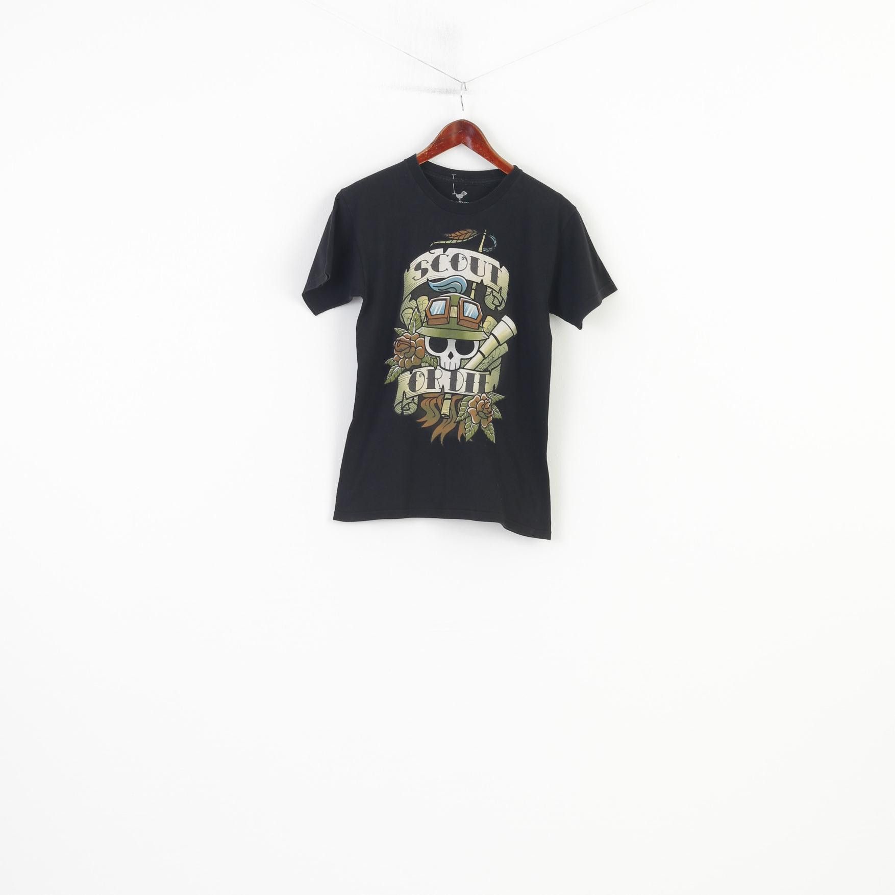 Teefury TeeFury Men S T-Shirt Black Cotton Scout Ordii Skull 10803 Size US S / EU 44-46 / 1 - 1 Thumbnail