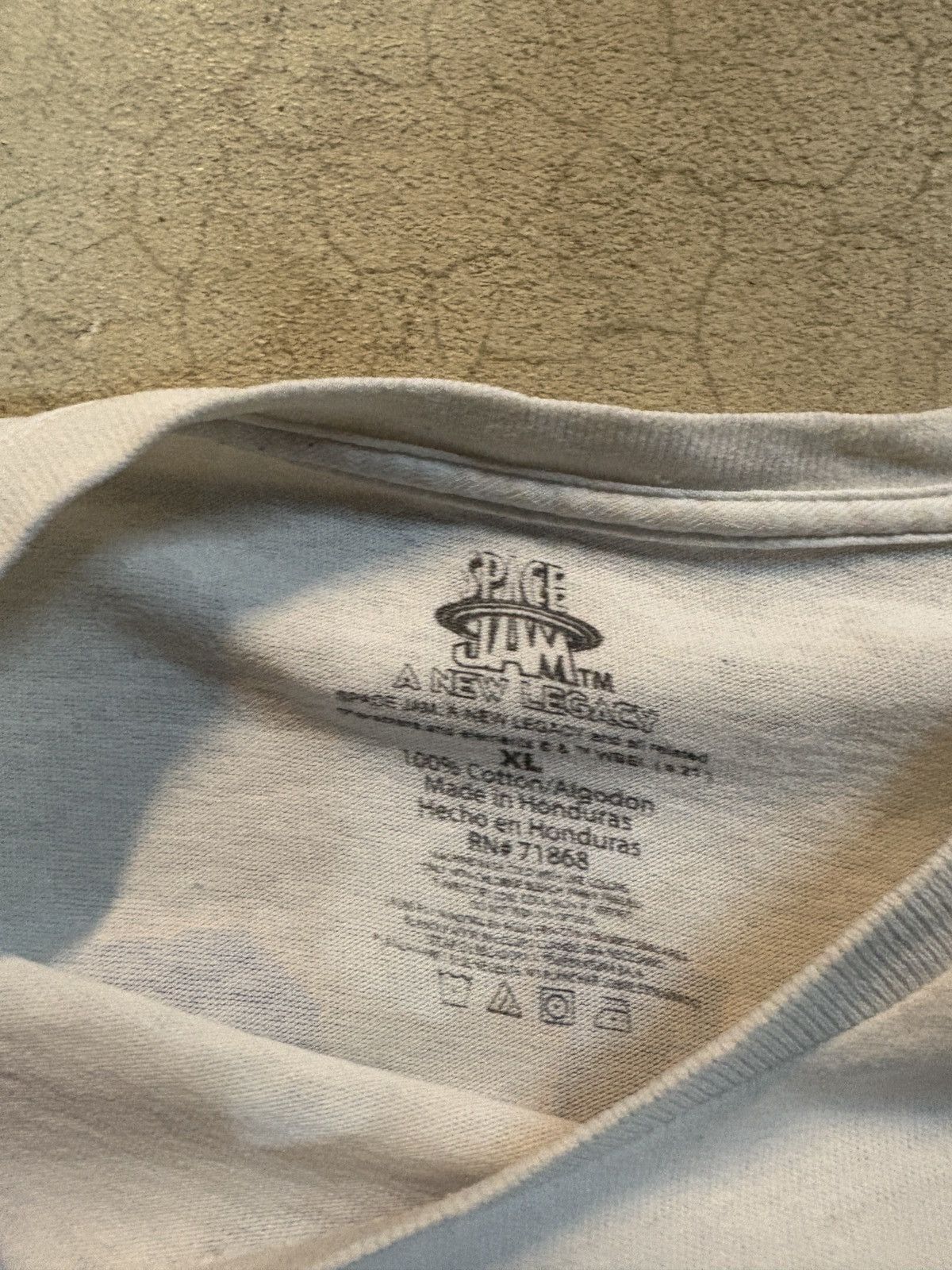 Warner Bros Space Jam Tune Squad Bugs Bunny Graphic Tee T-shirt White XL Size US XL / EU 56 / 4 - 6 Thumbnail