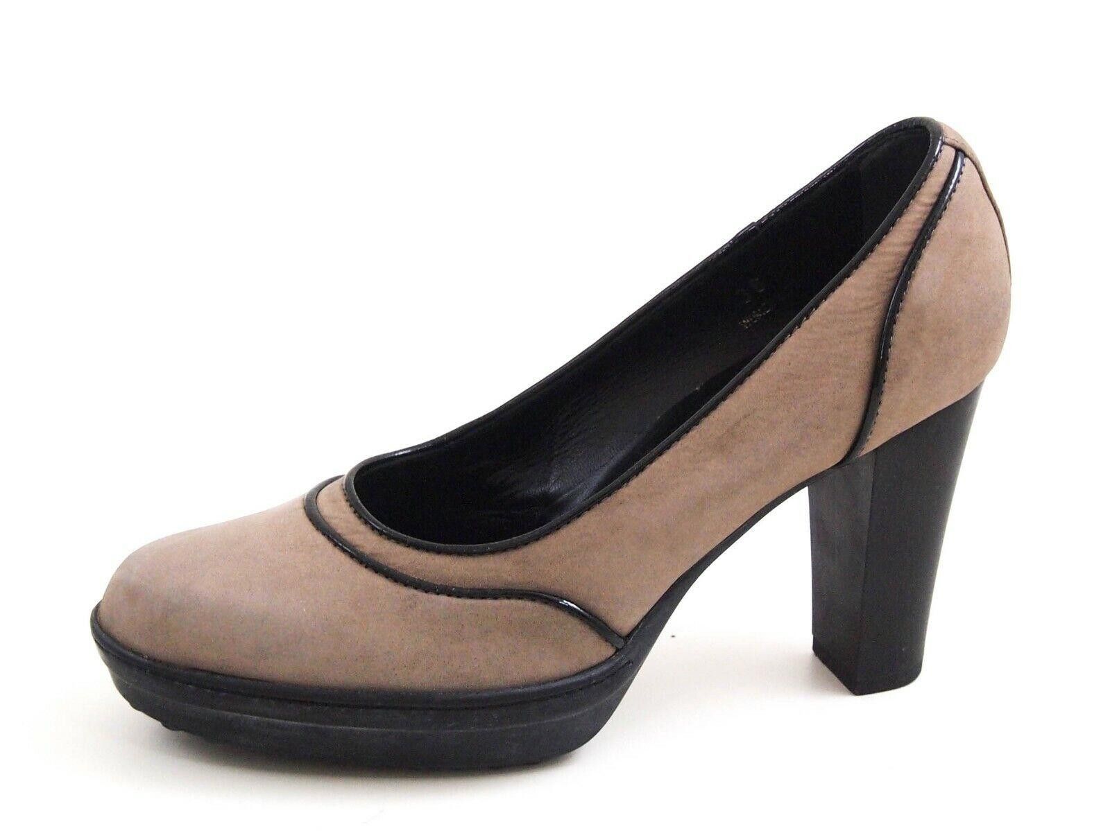 Tod's Tod's Heels Sandy Beige Suede Womens US 6 EU 36 Size US 6 / IT 36 - 1 Thumbnail