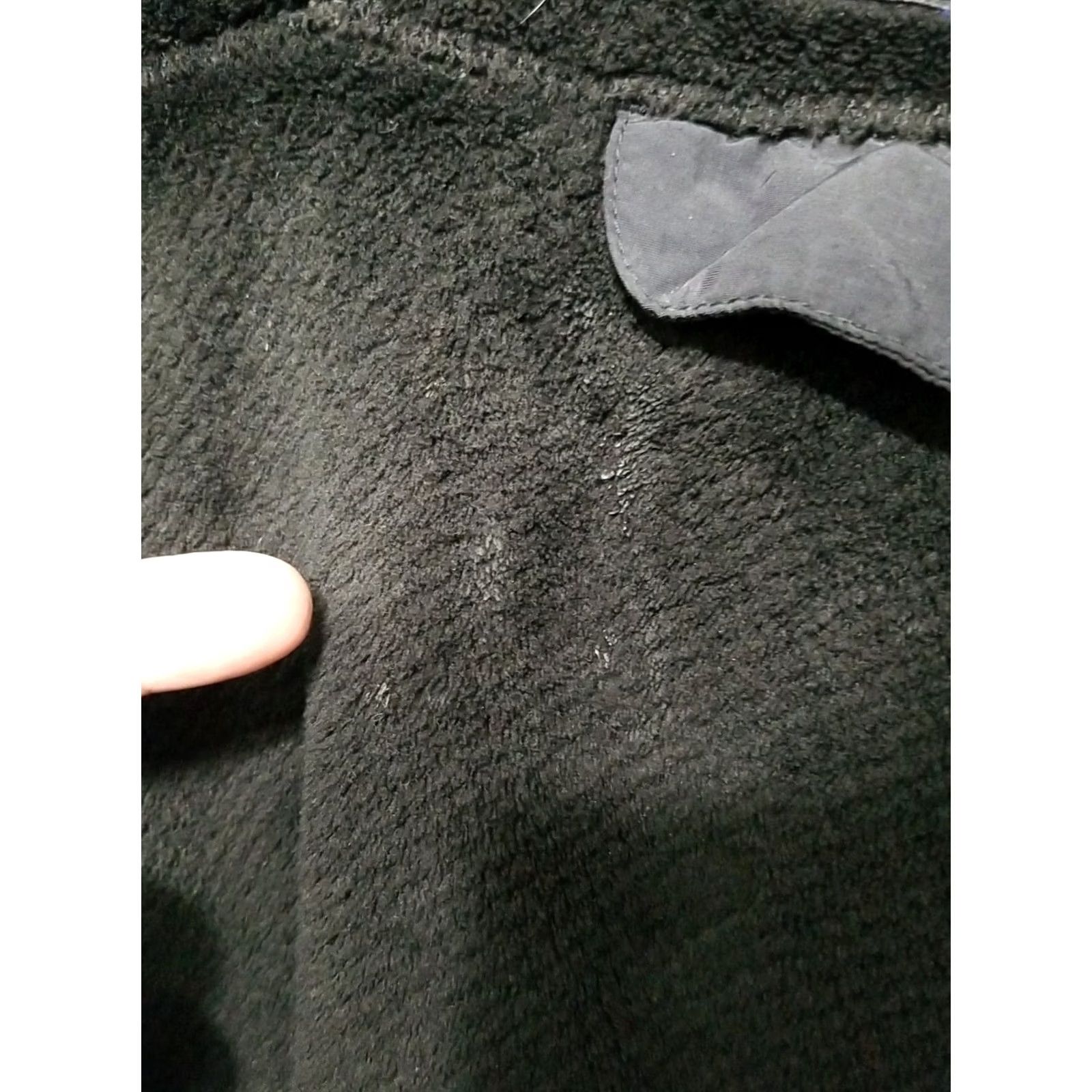 Patagonia VINTAGE Patagonia Women’s XL Black Re-Tool Snap T Fleece Pullover Top Size XL / US 12-14 / IT 48-50 - 5 Thumbnail