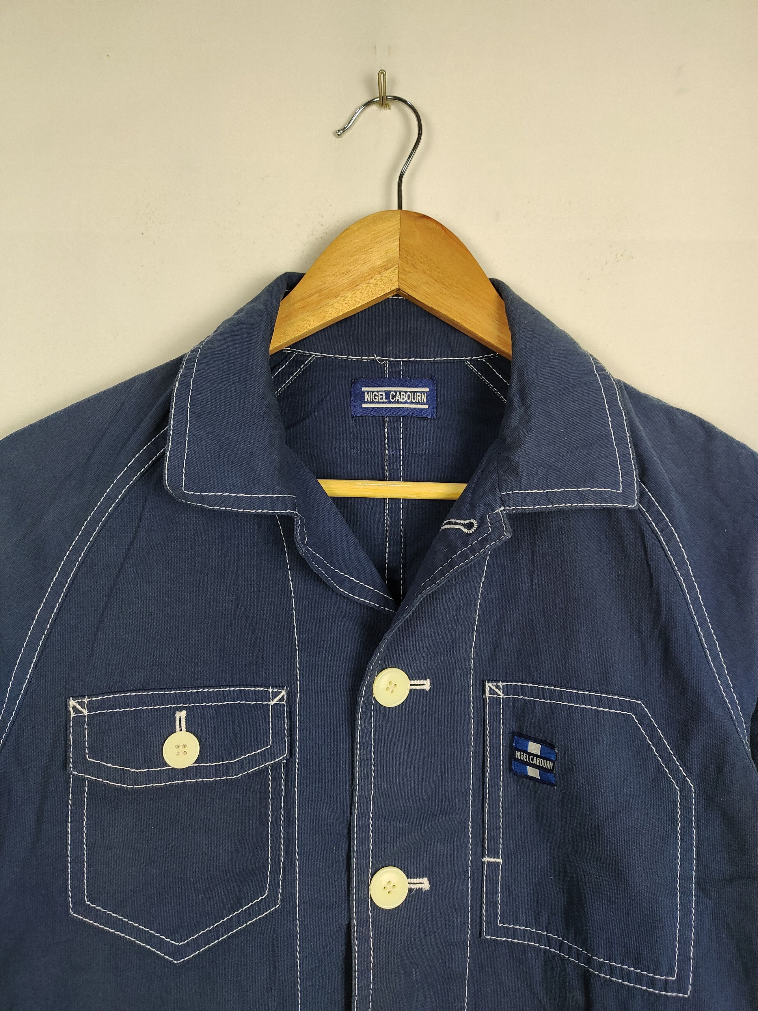 Nigel Cabourn Nigel Cabourn Workwear Chore Jacket Size US S / EU 44-46 / 1 - 2 Thumbnail