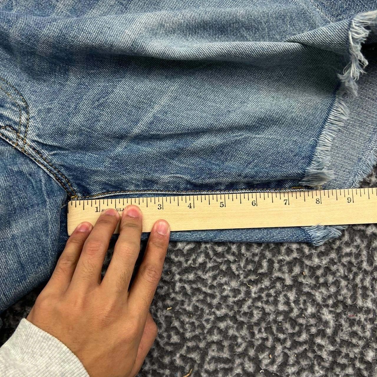 Polo Ralph Lauren Polo Ralph Lauren Jeans 34 Denim Faded Pockets Cut Off Size 34" / US 12 / IT 48 - 4 Thumbnail