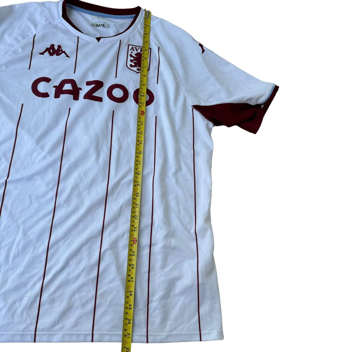 Kappa 2021/22 Aston Villa Away Jersey #23 Coutinho XL Kappa Soccer Size US XL / EU 56 / 4 - 9 Thumbnail