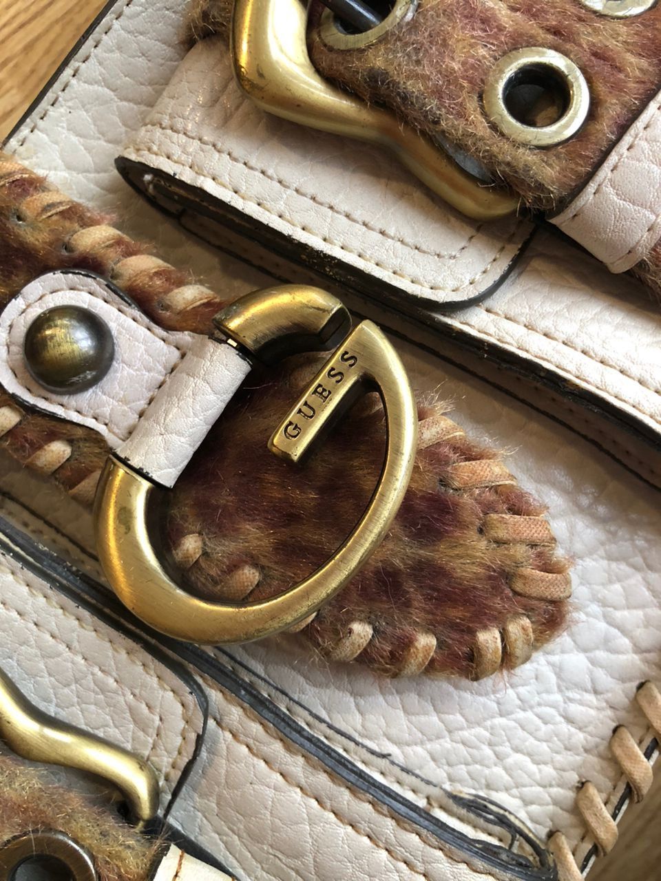 Guess Vintage Y2K Fur Guess Crossbody sling bag Size ONE SIZE - 4 Thumbnail