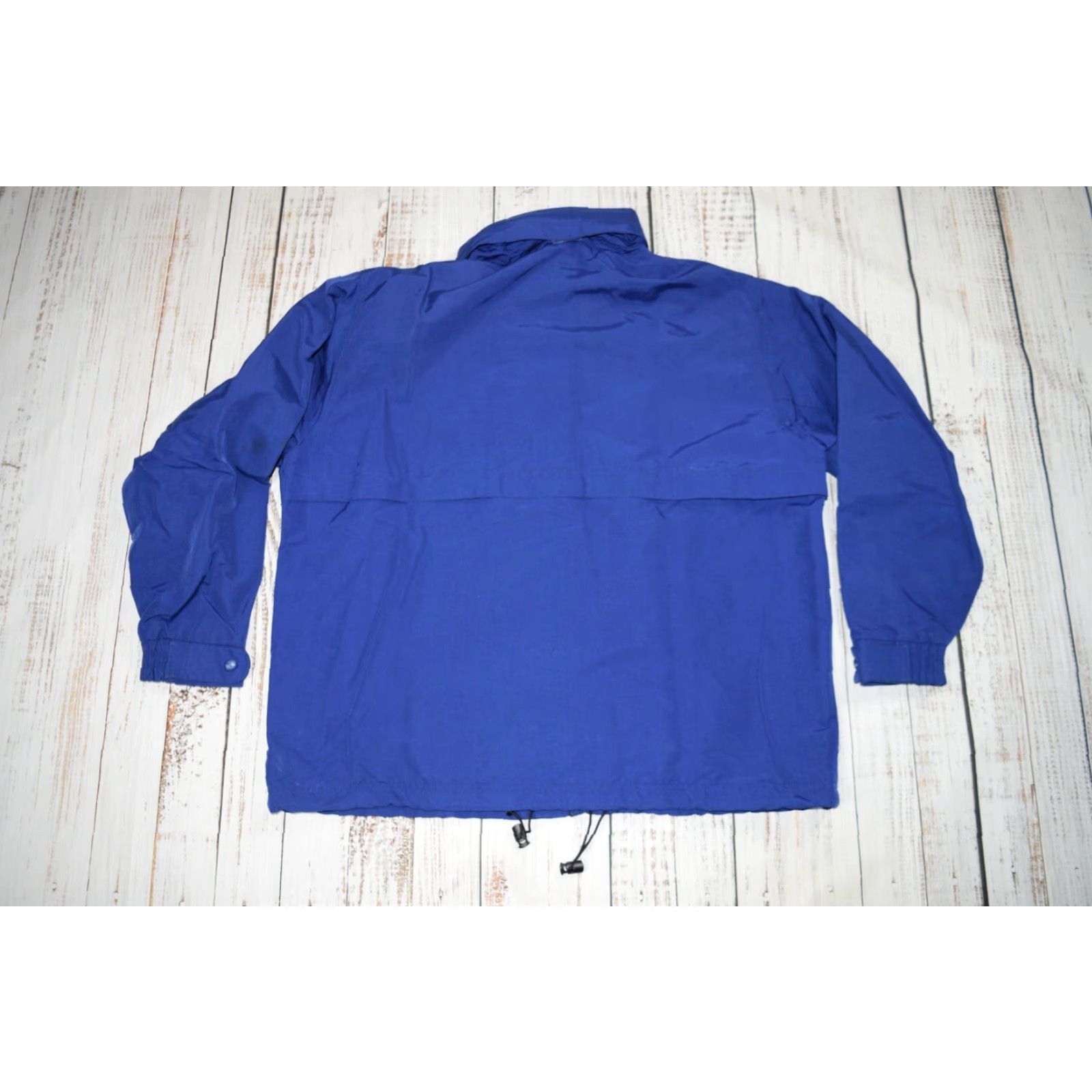 Carhartt VINTAGE Carhartt USA Hooded Heavy Windbreaker Royal Blue Work Jacket Full Zip XL Shirt Mens Size US XL / EU 56 / 4 - 8 Thumbnail