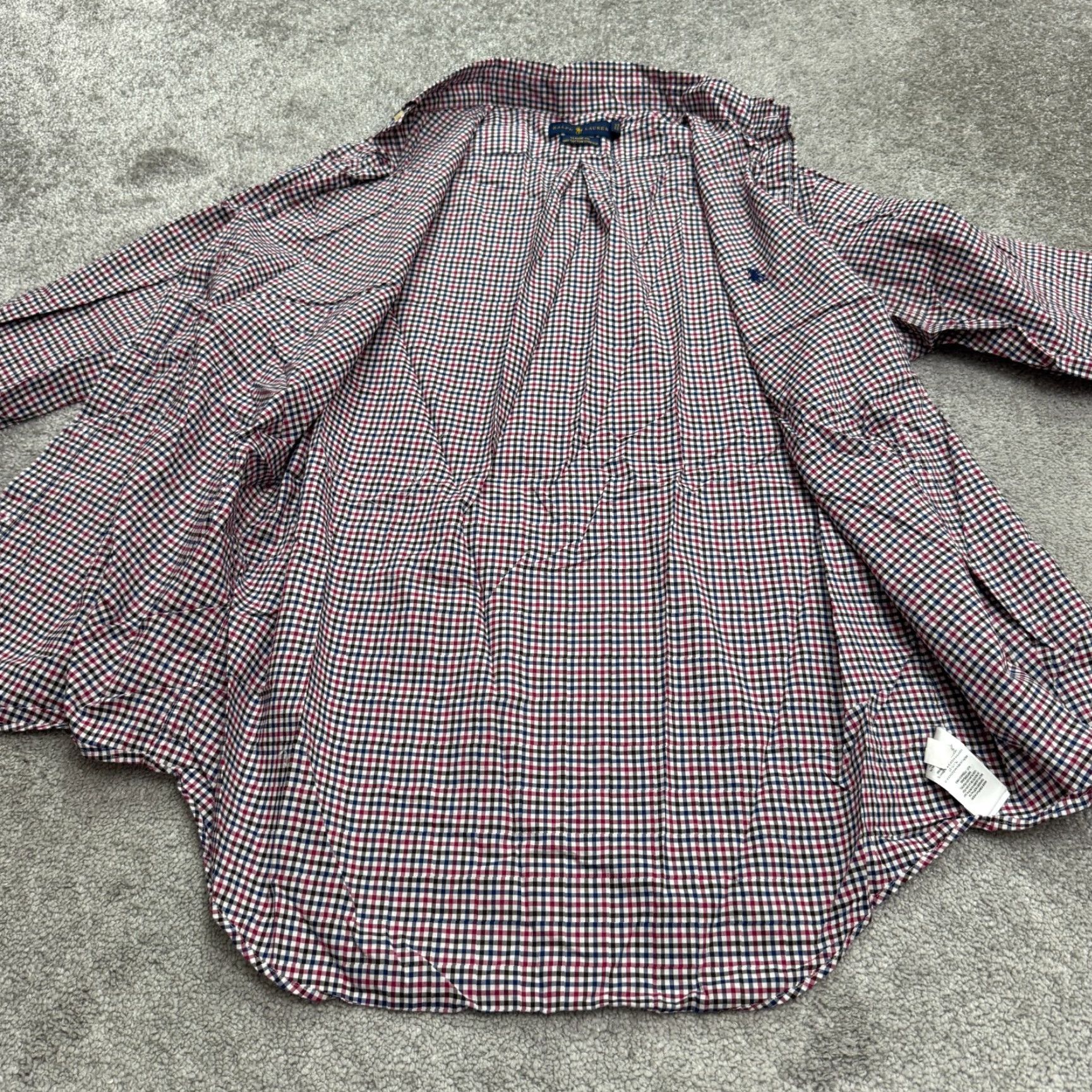 Ralph Lauren Ralph Lauren Button-Down Shirt Men Large Plaid Cotton Classic Fit Multicolor Casual Workwear 90s Concert Preppy Mens Size US L / EU 52-54 / 3 - 3 Thumbnail