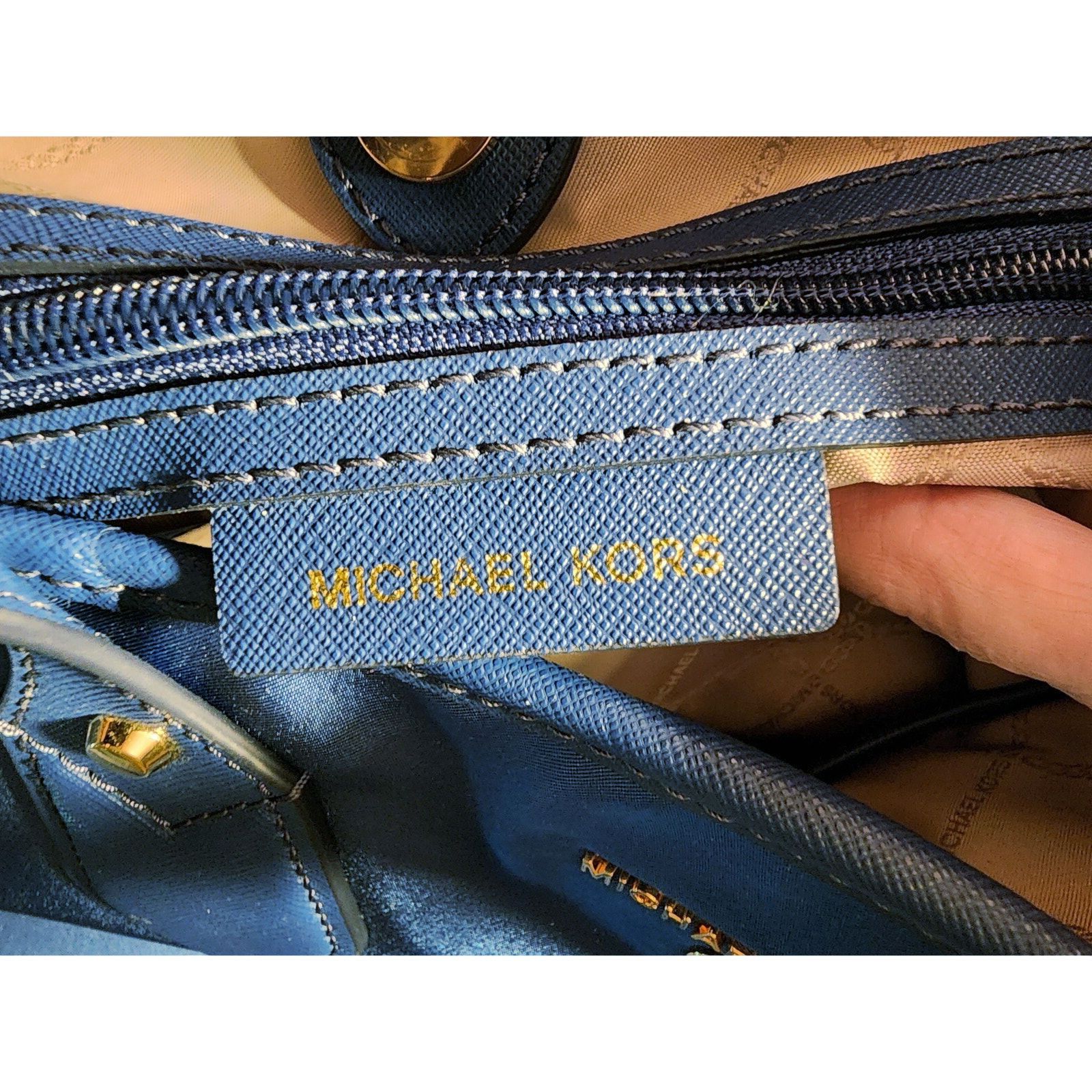 Michael Kors Michael Kors Eva Nylon & leather Tote Bag & Matching pouch Size ONE SIZE - 4 Thumbnail