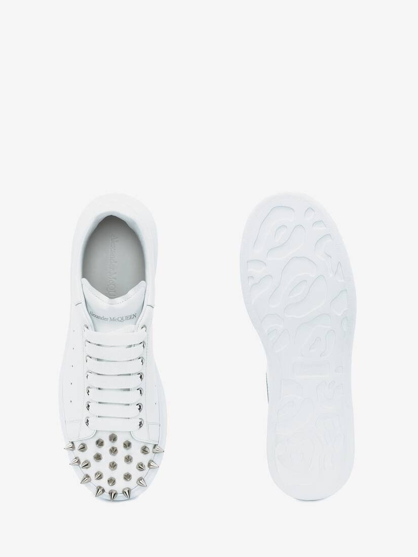 Alexander McQueen o1w1db10725 Oversized Sneaker in White Size US 11.5 / EU 44-45 - 2 Thumbnail