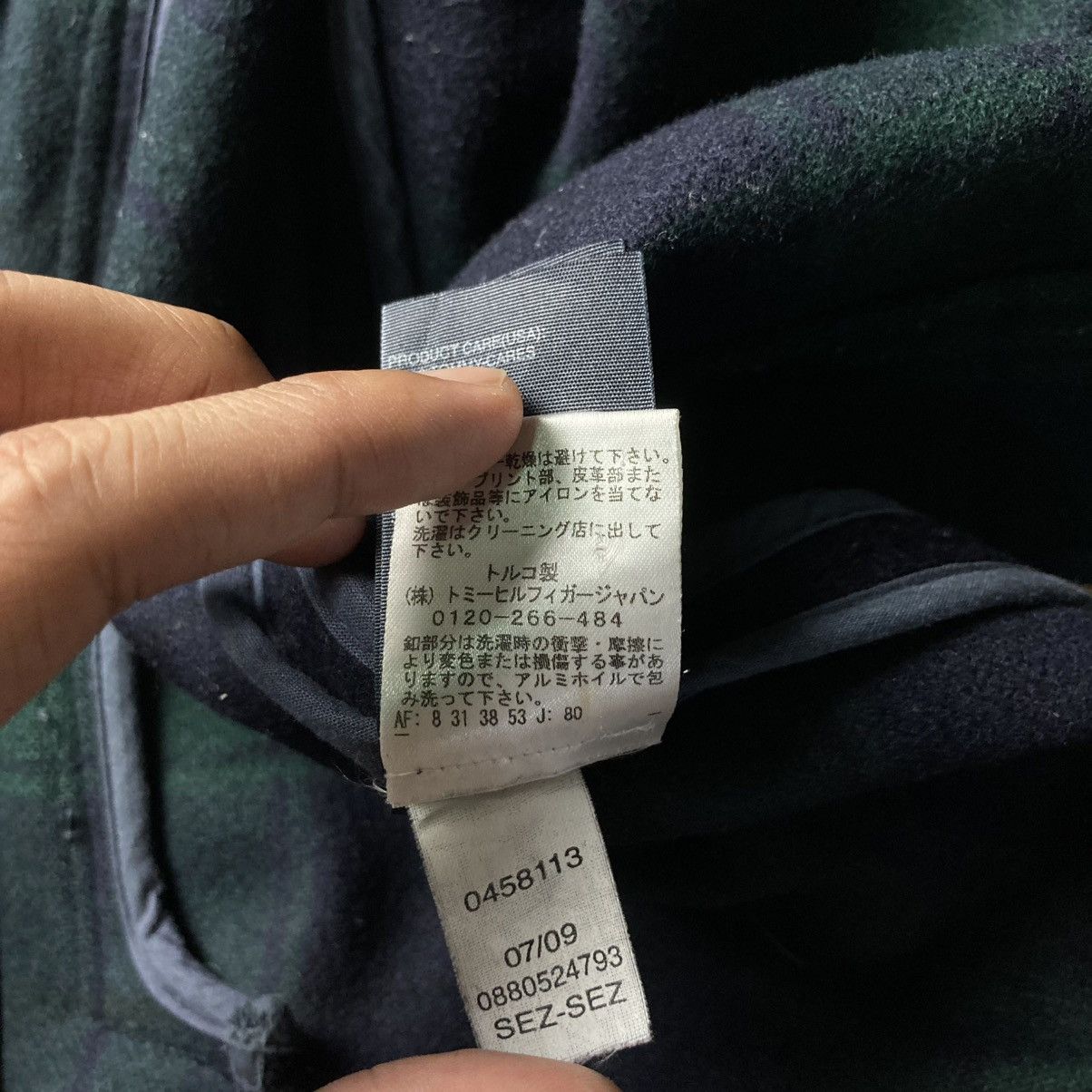 Tommy Hilfiger TOMMY HILFIGER DUFFLE COAT WOOL JACKET Size US L / EU 52-54 / 3 - 17 Thumbnail