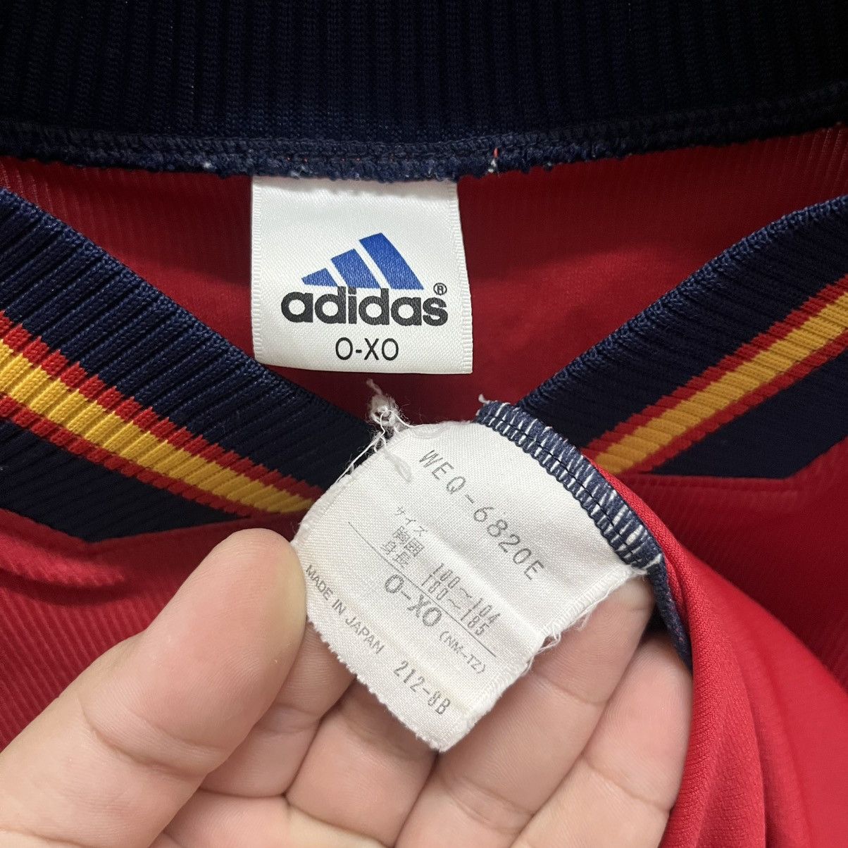 Adidas 🔥Vintage 90s Adidas Spain Home Kit Template Jersey Size US XL / EU 56 / 4 - 14 Thumbnail