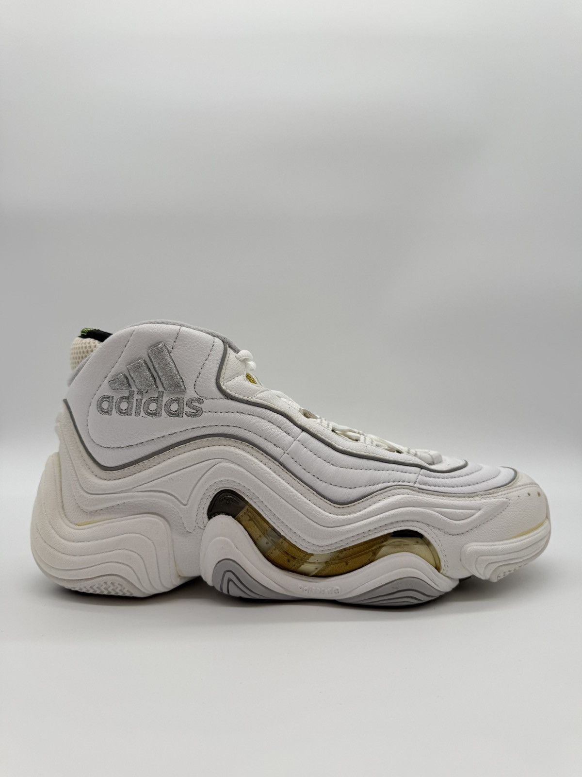 adidas gazelle silver green womens 1997-98 Kobe Bryant Game Used Signed Crazy 8 Adidas Shoes Sneakers Wit   Showpieces Sports