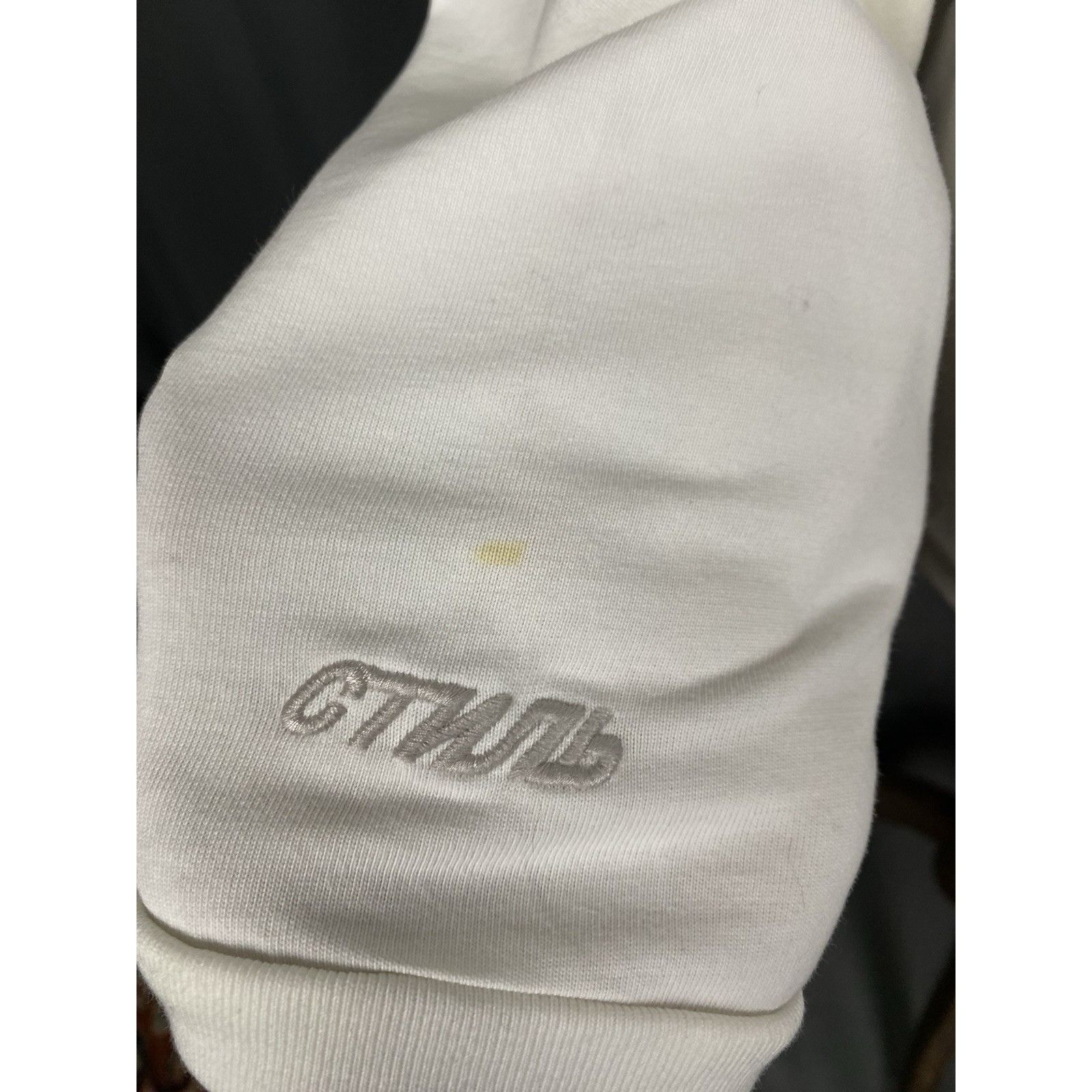 Heron Preston Heron Preston Men's White Oversize Sweater Size S Size US S / EU 44-46 / 1 - 10 Thumbnail