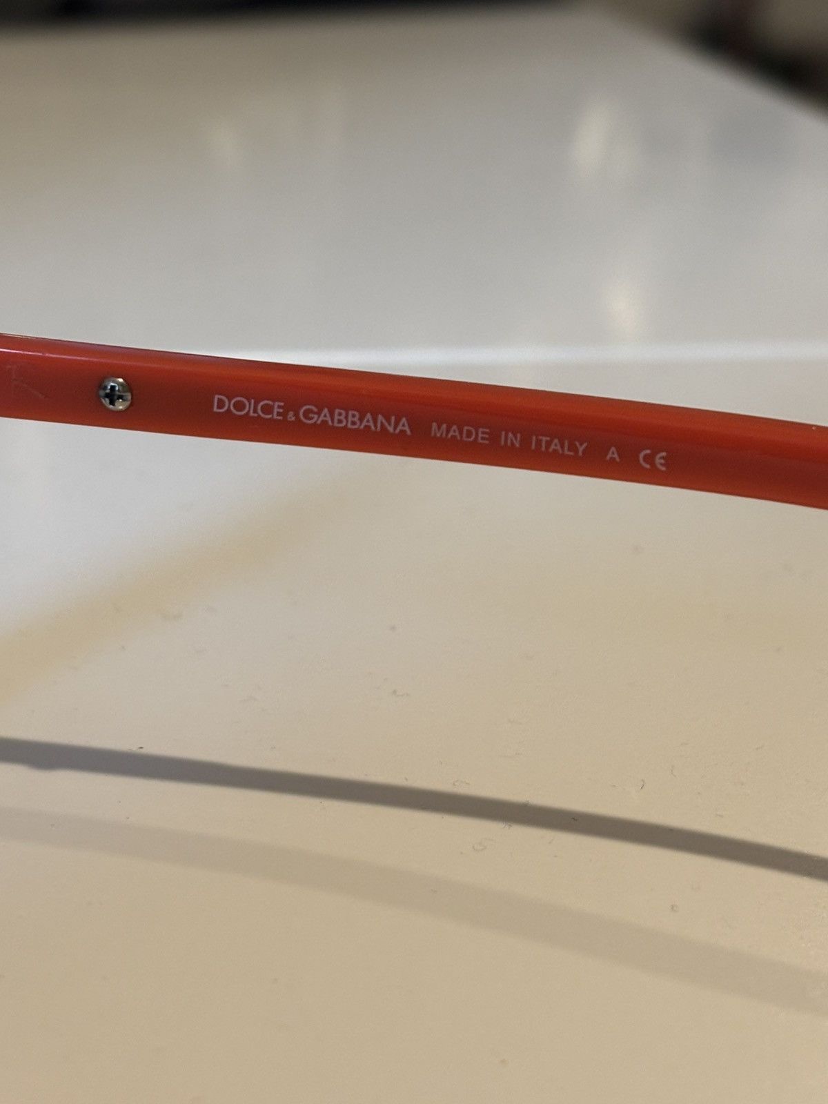 Dolce & Gabbana Dolce & Gabbana Aviator Sunglasses Ombré Lenses Orange Size ONE SIZE - 8 Thumbnail