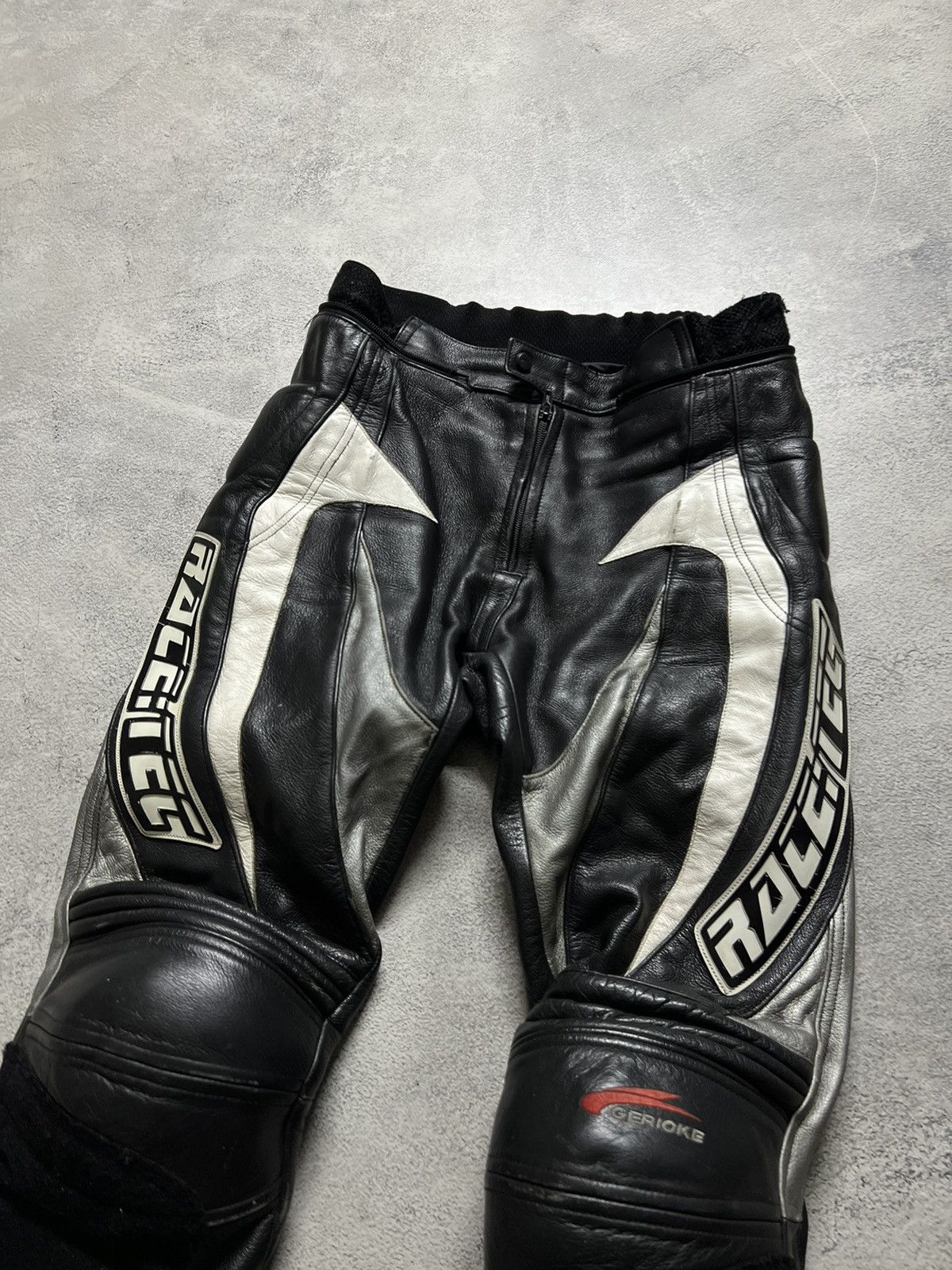 Vintage RaceTec Moto Racing Leather Suit Jacket+Pants 90’s