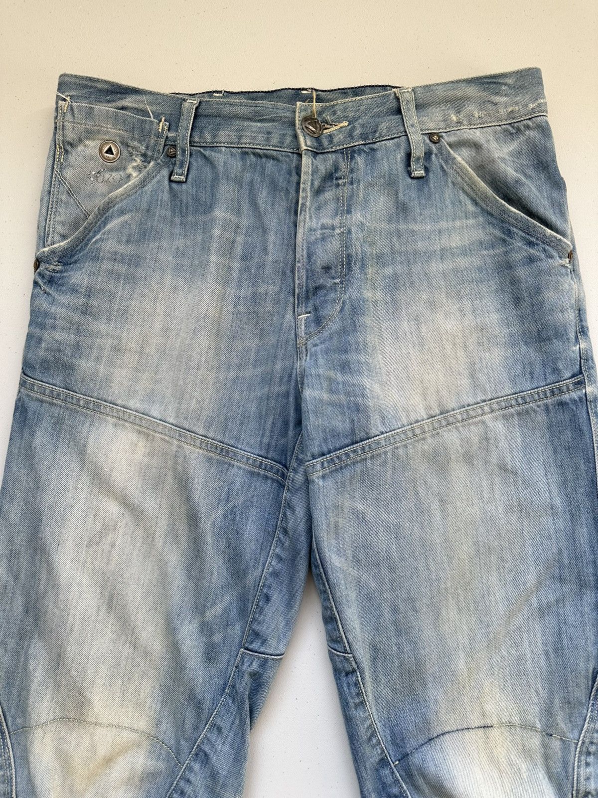 G-Star × If Six Was Nine × Vintage Vintage Y2k G Star Raw 96 Baggy Jeans Size US 30 / EU 46 - 9 Thumbnail