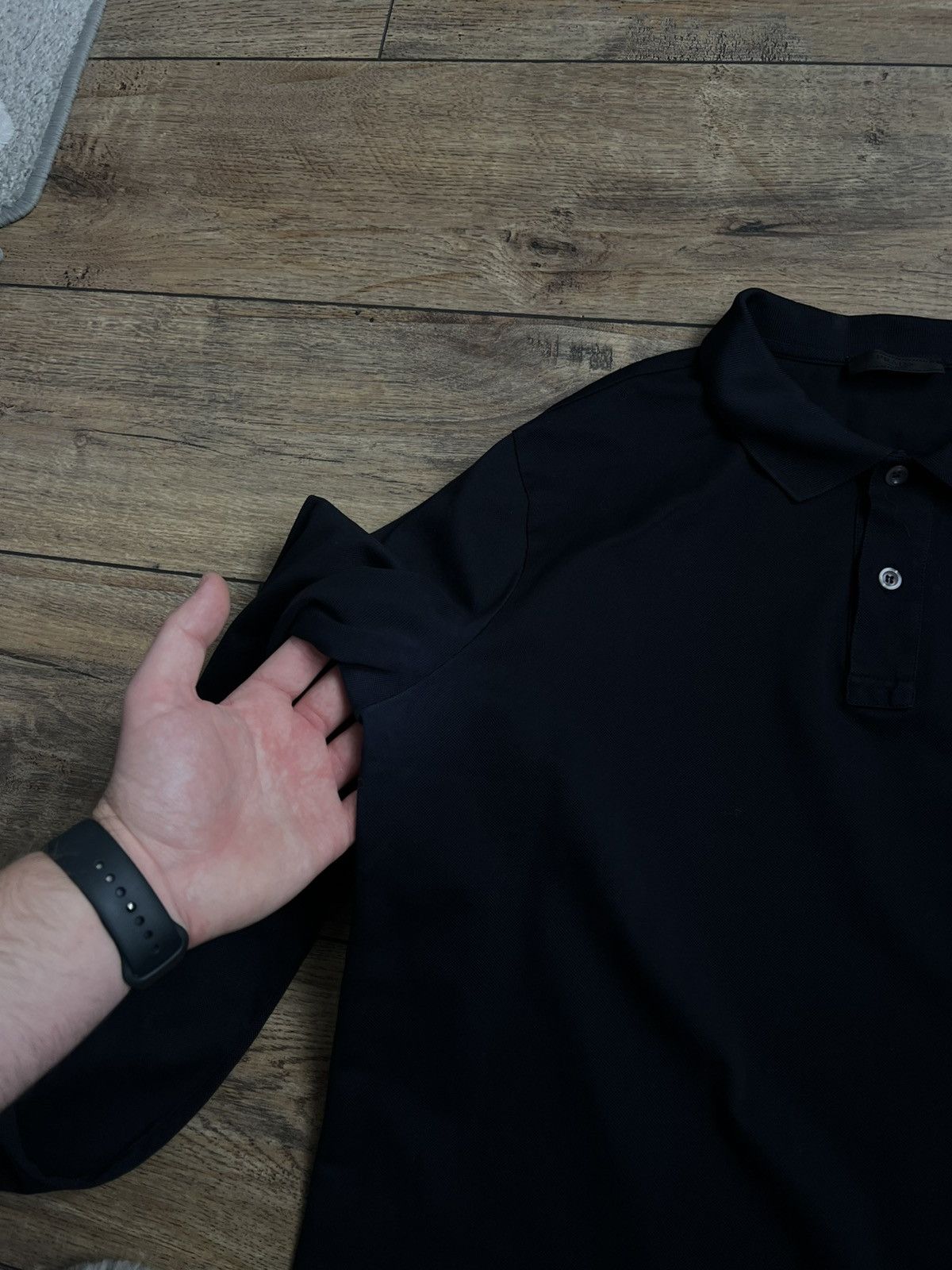 Prada Prada Dark Blue Long Sleeve Size US XL / EU 56 / 4 - 7 Thumbnail