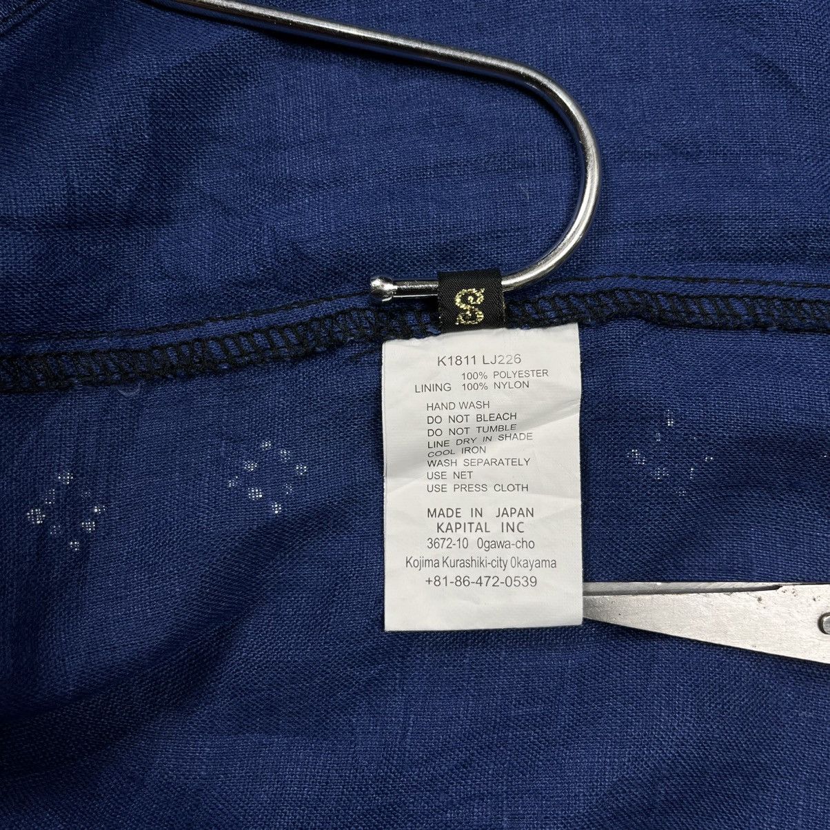 Indigo × Kapital Kapital indigo open collar shirt Size US M / EU 48-50 / 2 - 10 Thumbnail