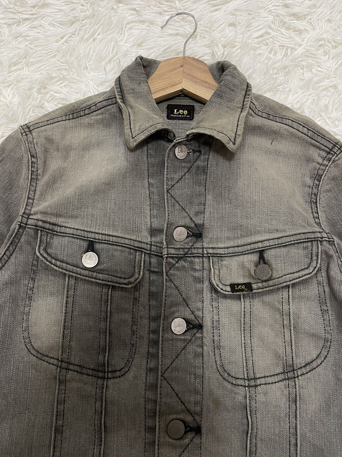 Lee × Vintage Japanese Lee Denim Jacket Size S / US 4 / IT 40 - 2 Thumbnail