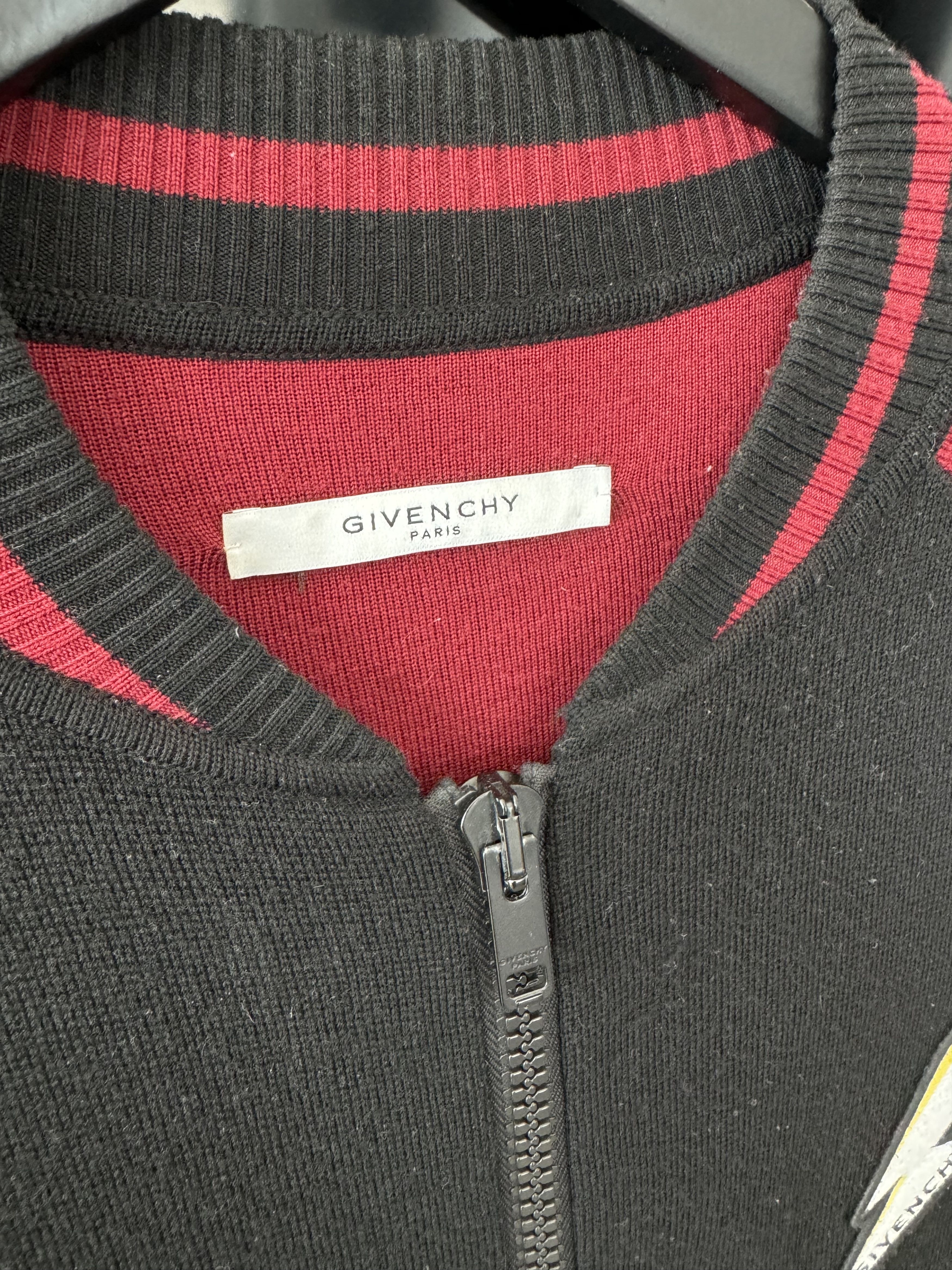 Givenchy Lightening Knit Bomber Size US L / EU 52-54 / 3 - 2 Thumbnail
