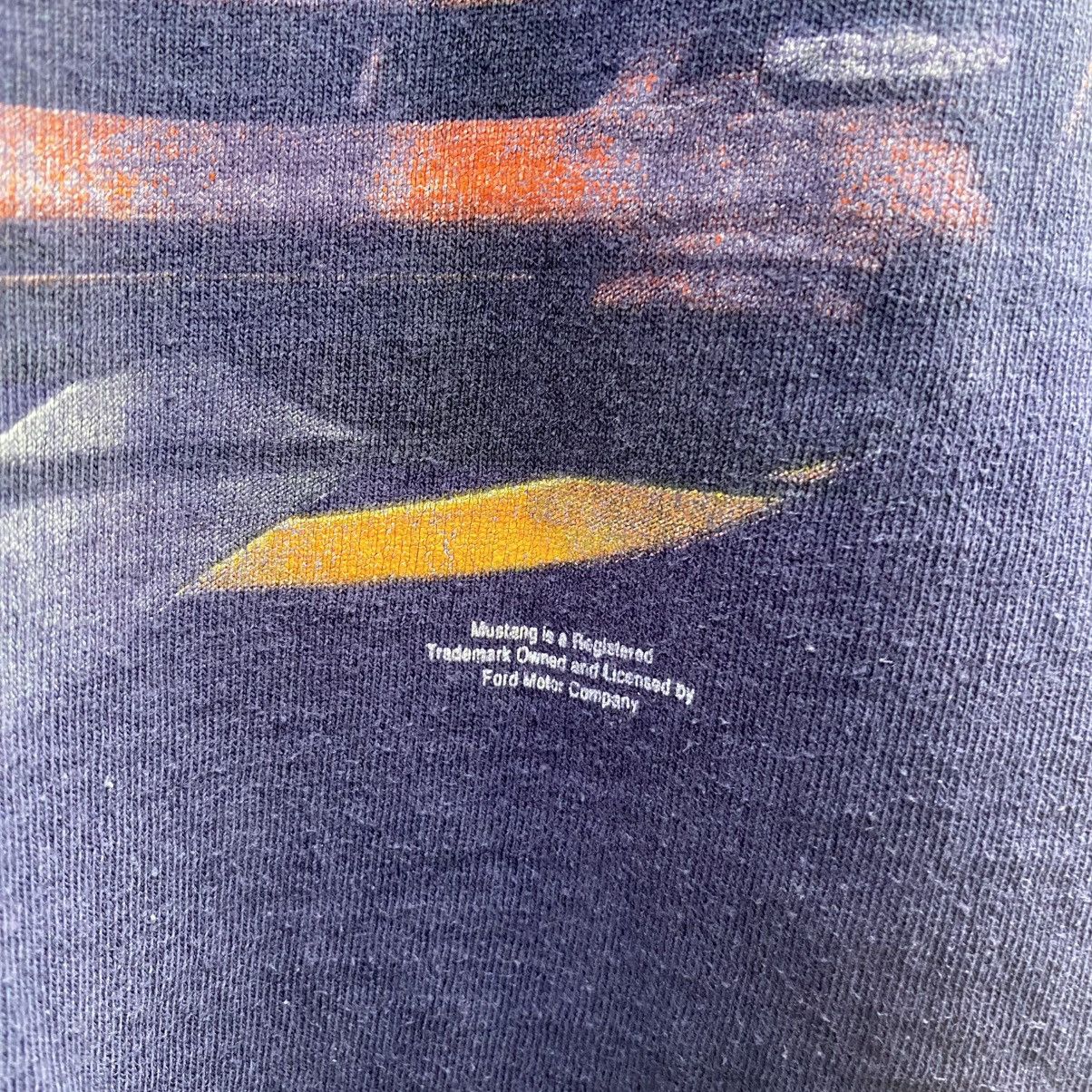 Ford Thrashed Faded Vintage Ford Mustang 40th Anniversary Tee Size US L / EU 52-54 / 3 - 3 Thumbnail