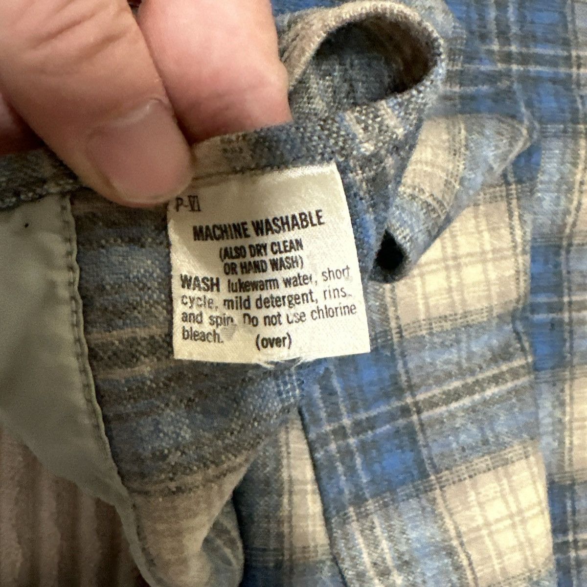 Pendleton Pendleton Men's Wool Plaid Flannel Button-Up Size M Vintage Size US M / EU 48-50 / 2 - 7 Thumbnail