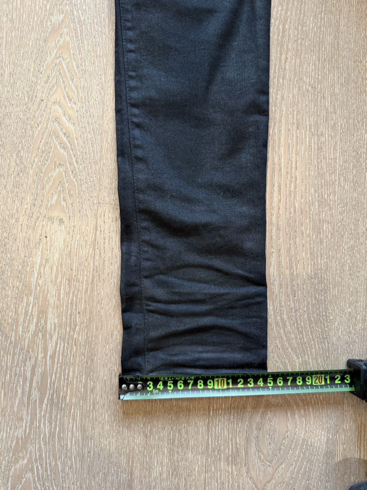 Saint Laurent Paris Sz 30 Saint Laurent Paris 18AW Waxed skinny Denim Size US 30 / EU 46 - 5 Thumbnail