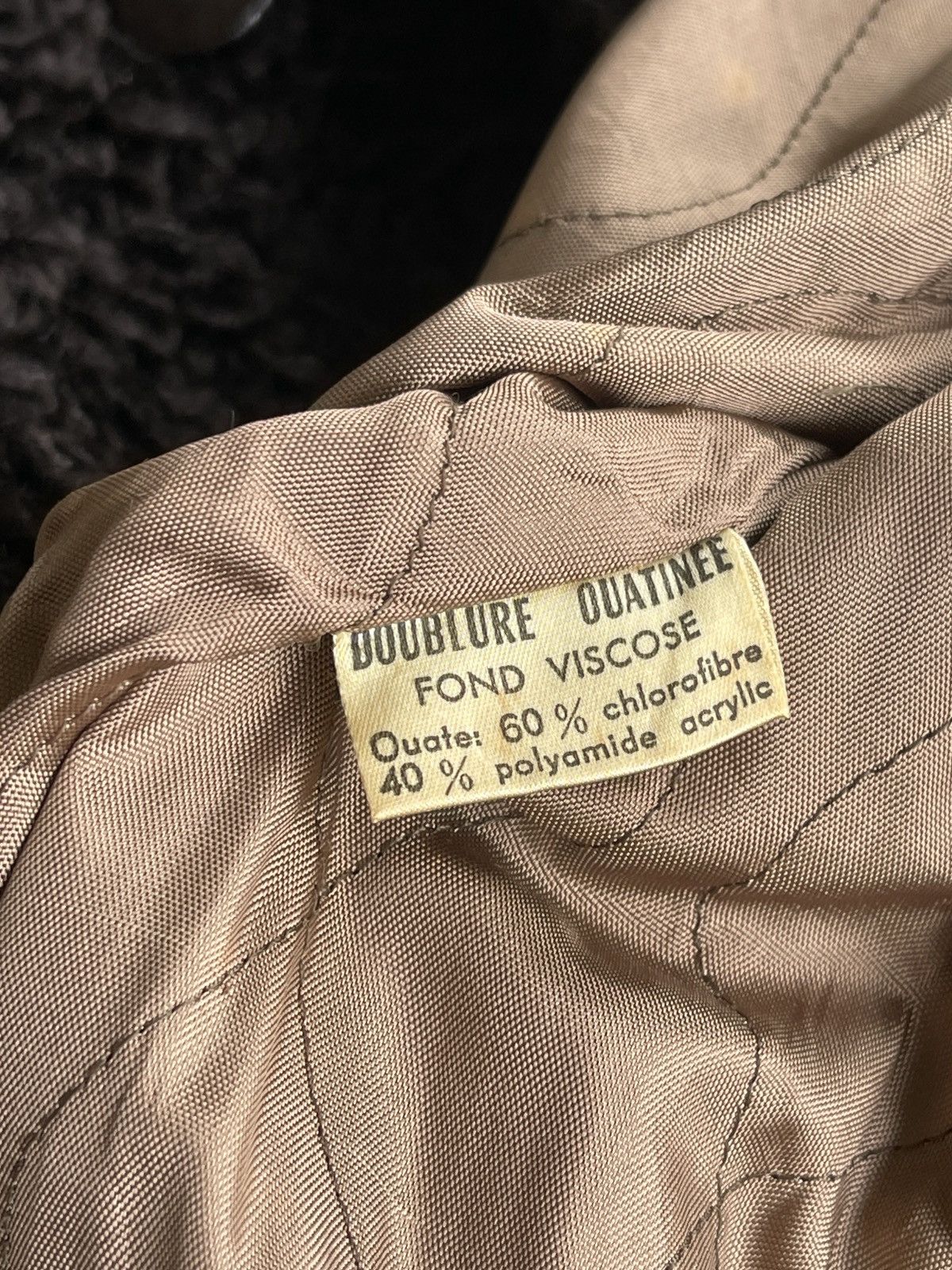 Vintage Vintage Jean Louis Paris Curly Astra Furs Coat Size S / US 4 / IT 40 - 18 Thumbnail