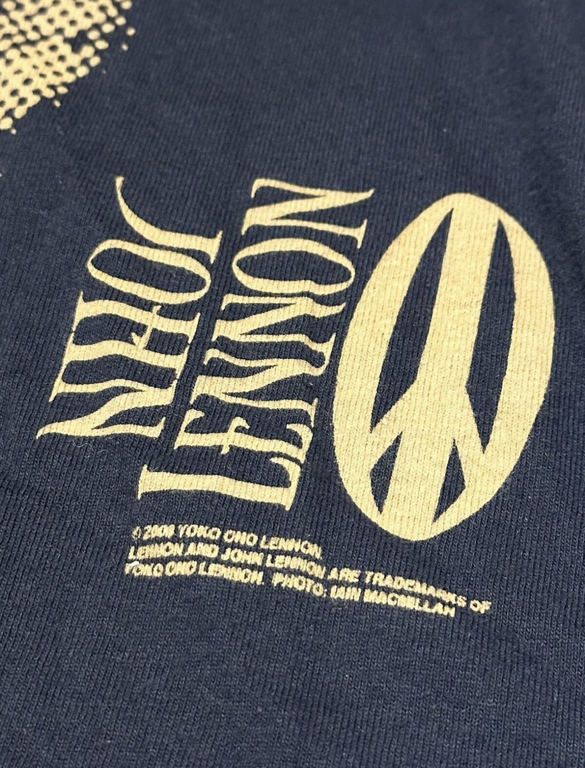 Hanes 2008 John Lennon Full Print Rarest Y2k Contrast T shirt Size US M / EU 48-50 / 2 - 3 Thumbnail
