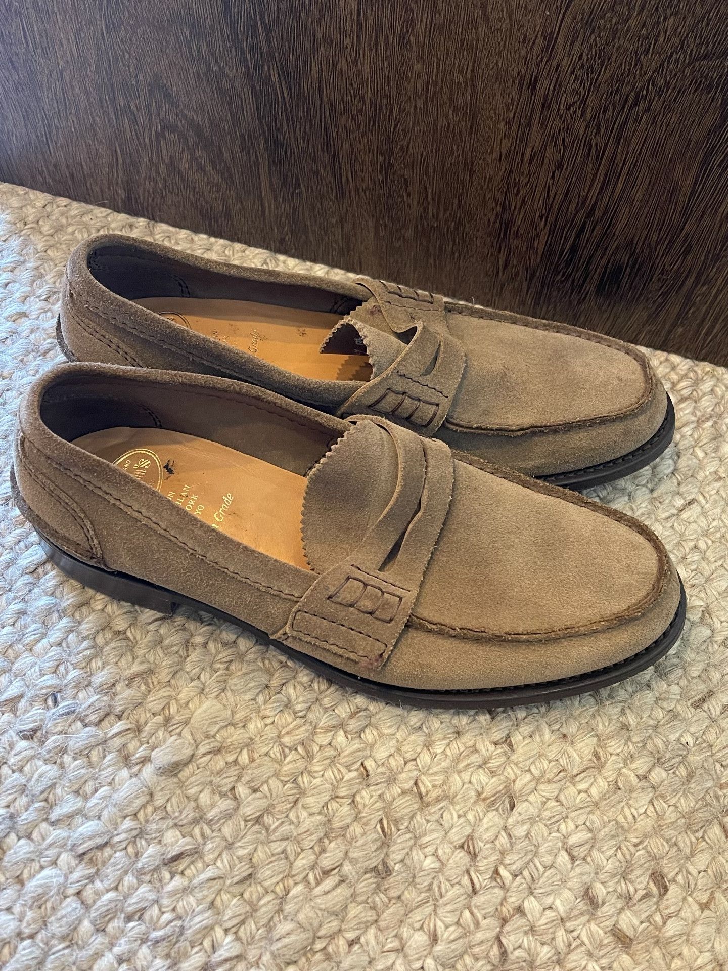 Church's Church's Brown Suede Loafers Size US 10.5 / EU 43-44 - 1 Thumbnail