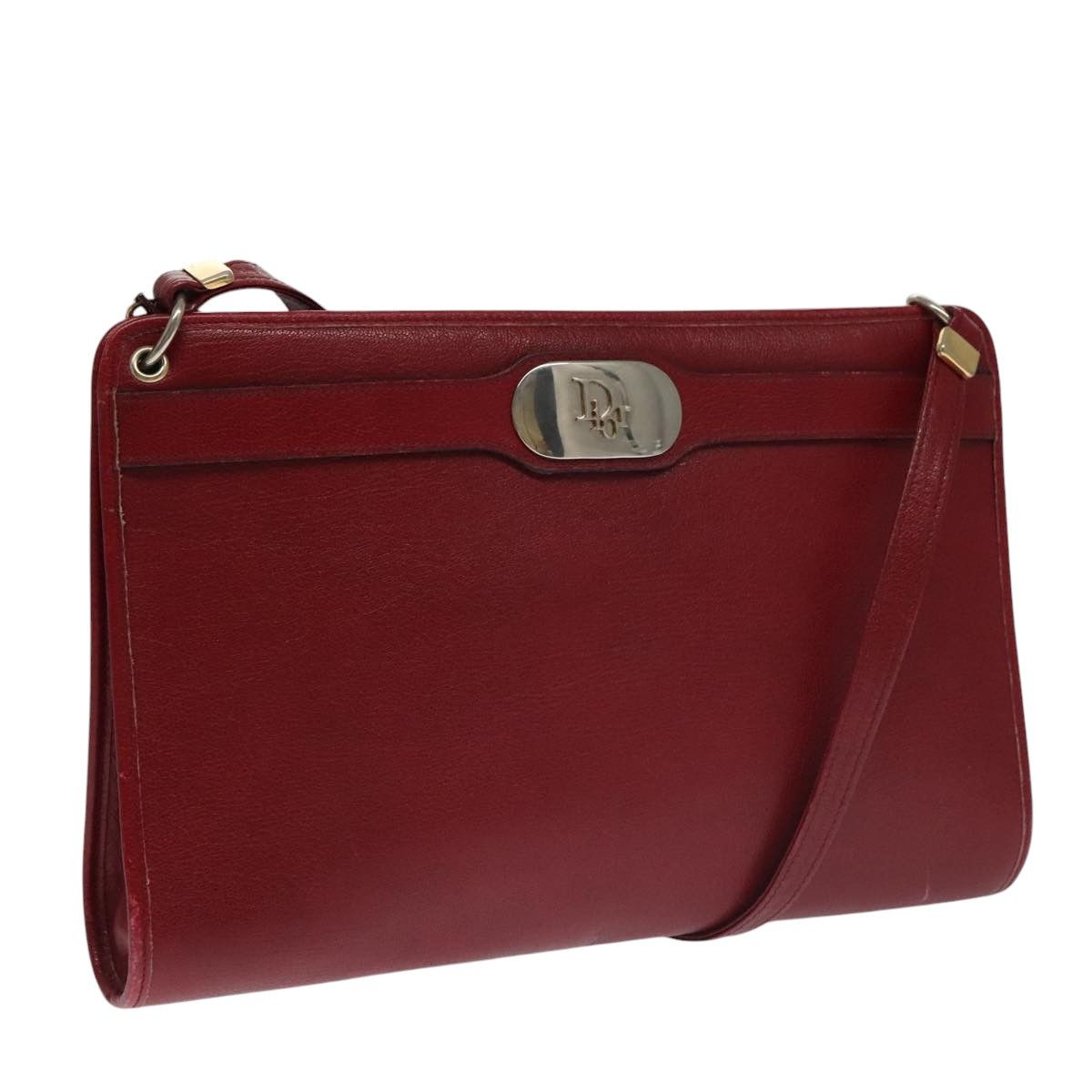 Dior Red Leather Shoulder Bag (Pre-Owned) Size ONE SIZE - 1 Thumbnail