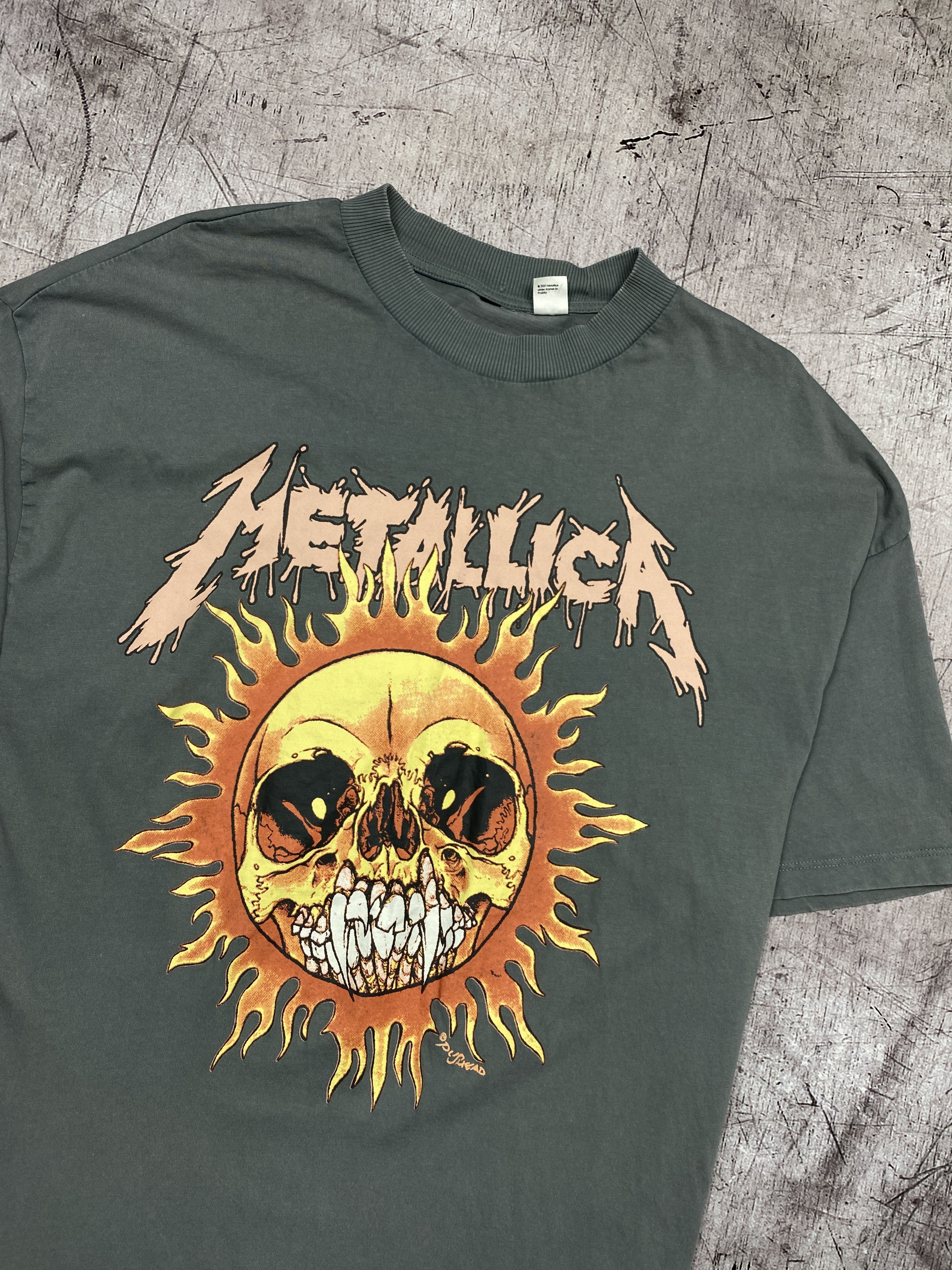 Band Tees × Metallica Metallica Rock Band T-Shirt Y2K Size US L / EU 52-54 / 3 - 2 Thumbnail