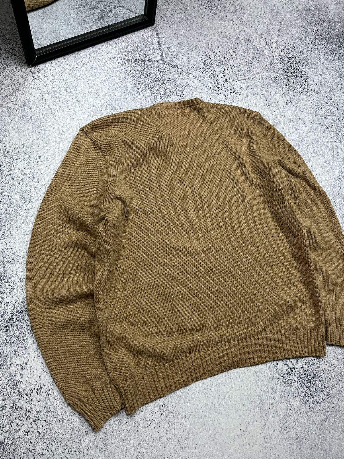Polo Ralph Lauren Polo Ralph Lauren Vintage Sweater Knit Brown Old Money Y2k Size US XL / EU 56 / 4 - 12 Thumbnail