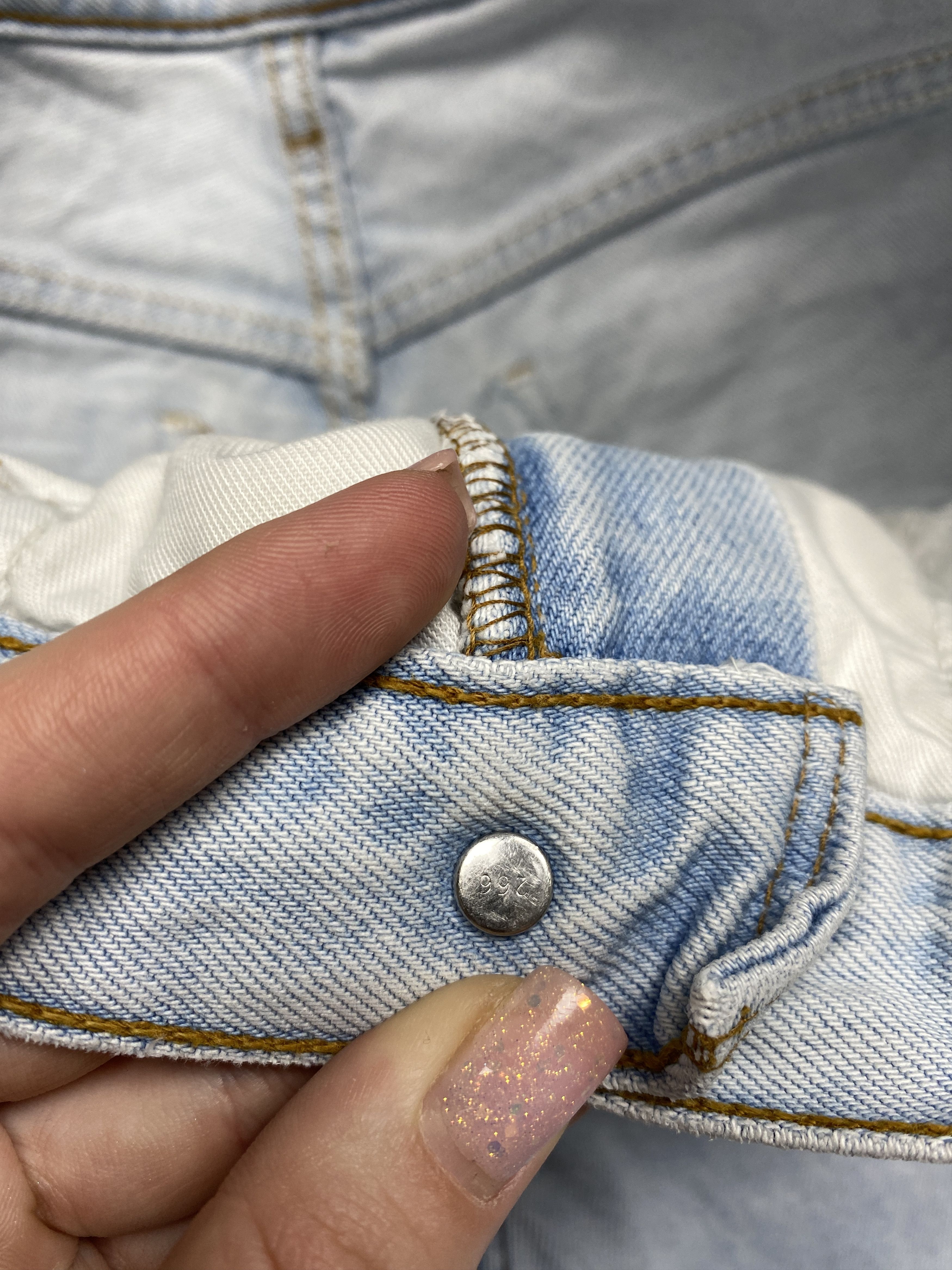 Levi's × Levi's Vintage Clothing × Vintage Levis 615 90s Vintage Mens Orange Tab Denim Pants Jeans Size US 33 - 7 Thumbnail